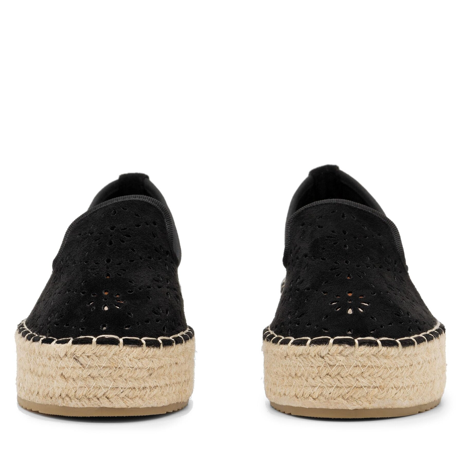 DeeZee Espadrile WSS20459-01 Črna - Pepit.si