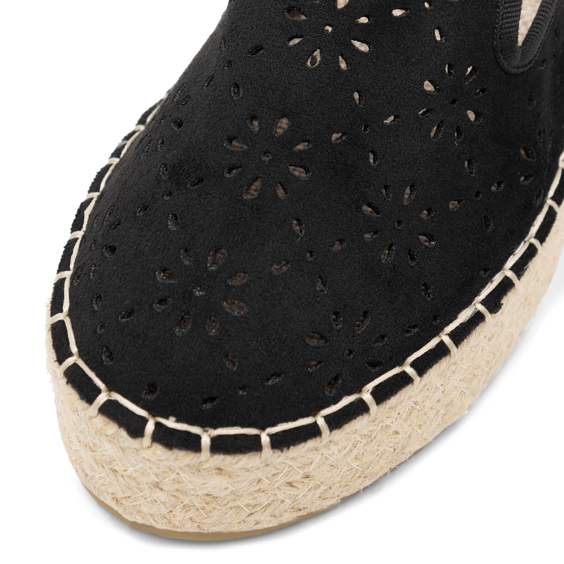 DeeZee Espadrile WSS20459-01 Črna - Pepit.si