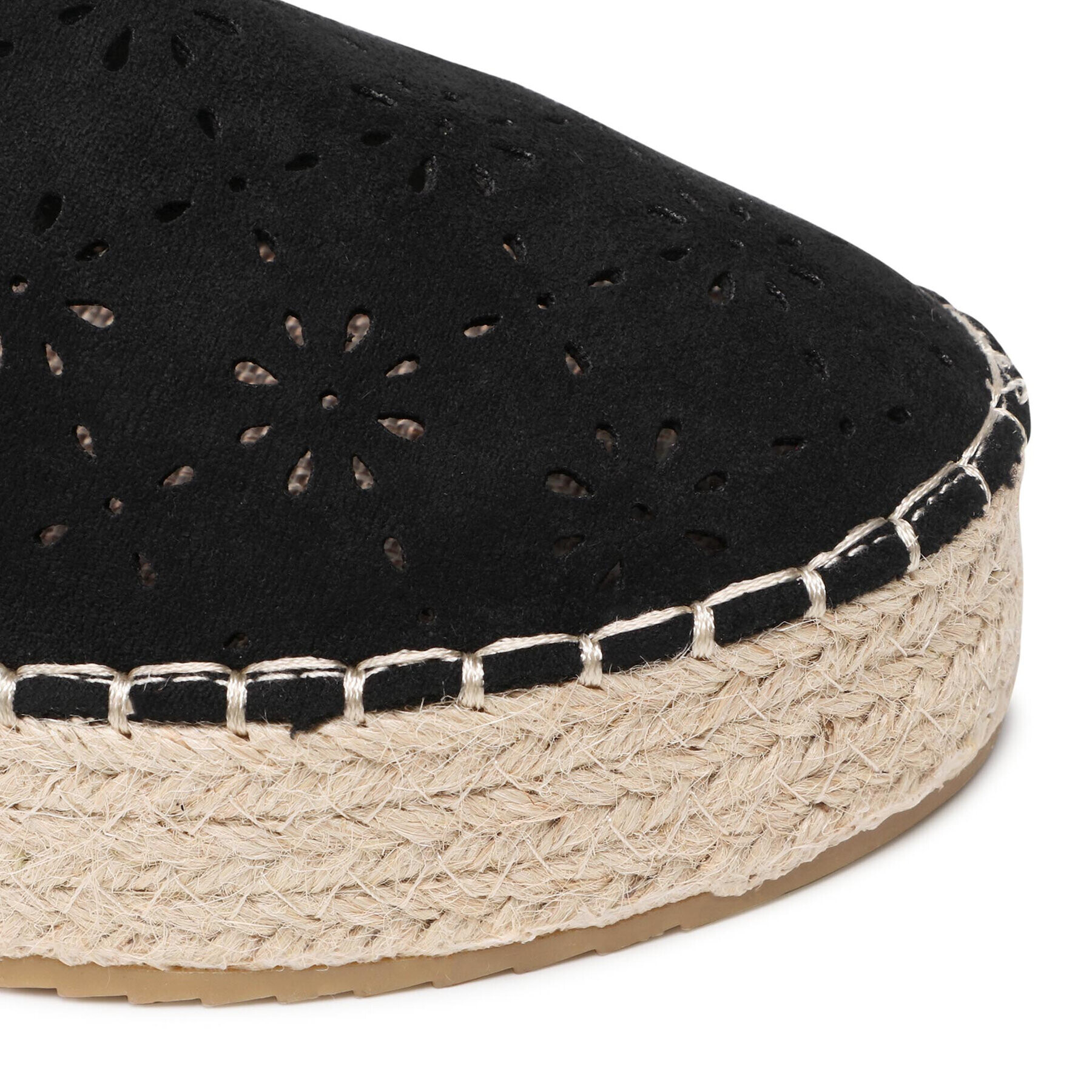 DeeZee Espadrile WSS20459-01 Črna - Pepit.si