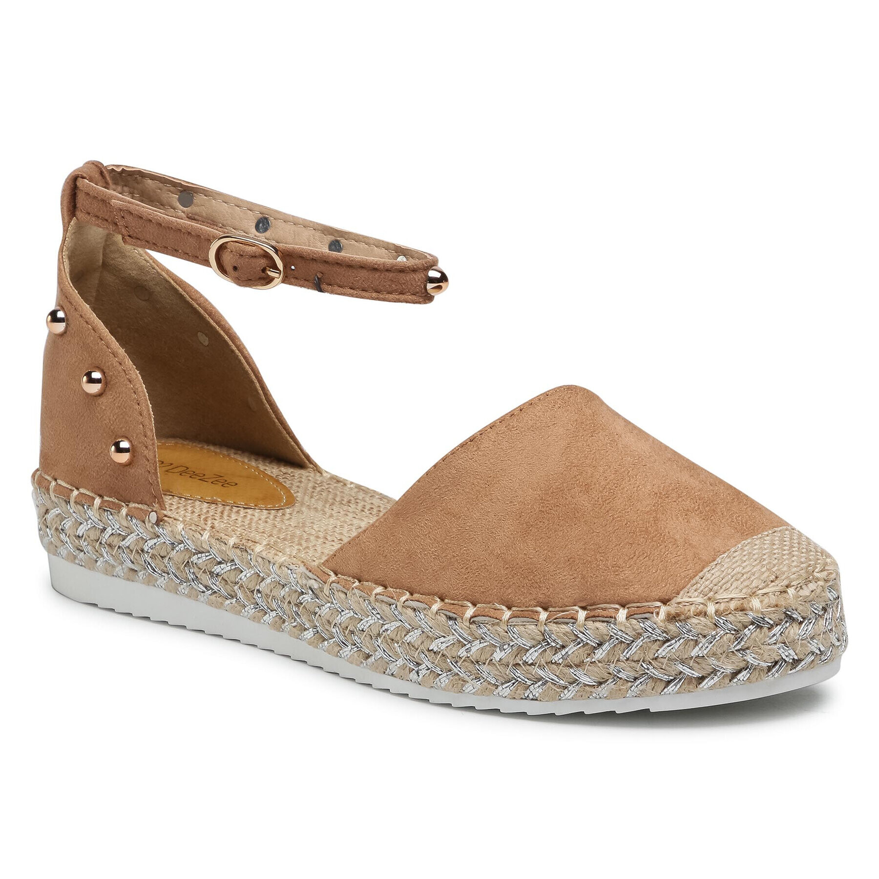 DeeZee Espadrile WSS899-02 Rjava - Pepit.si