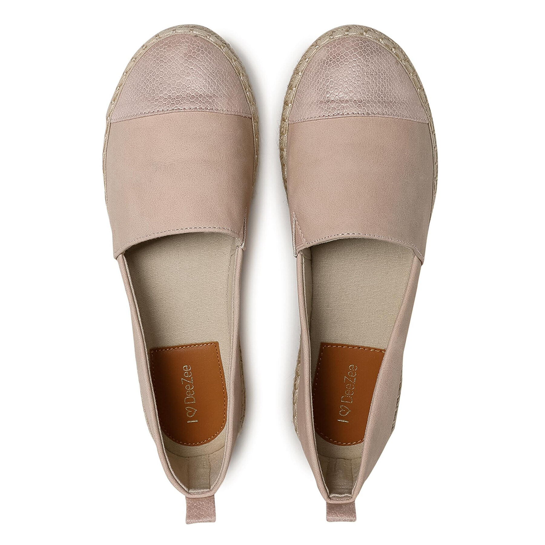 DeeZee Espadrile WSS990-03 Roza - Pepit.si