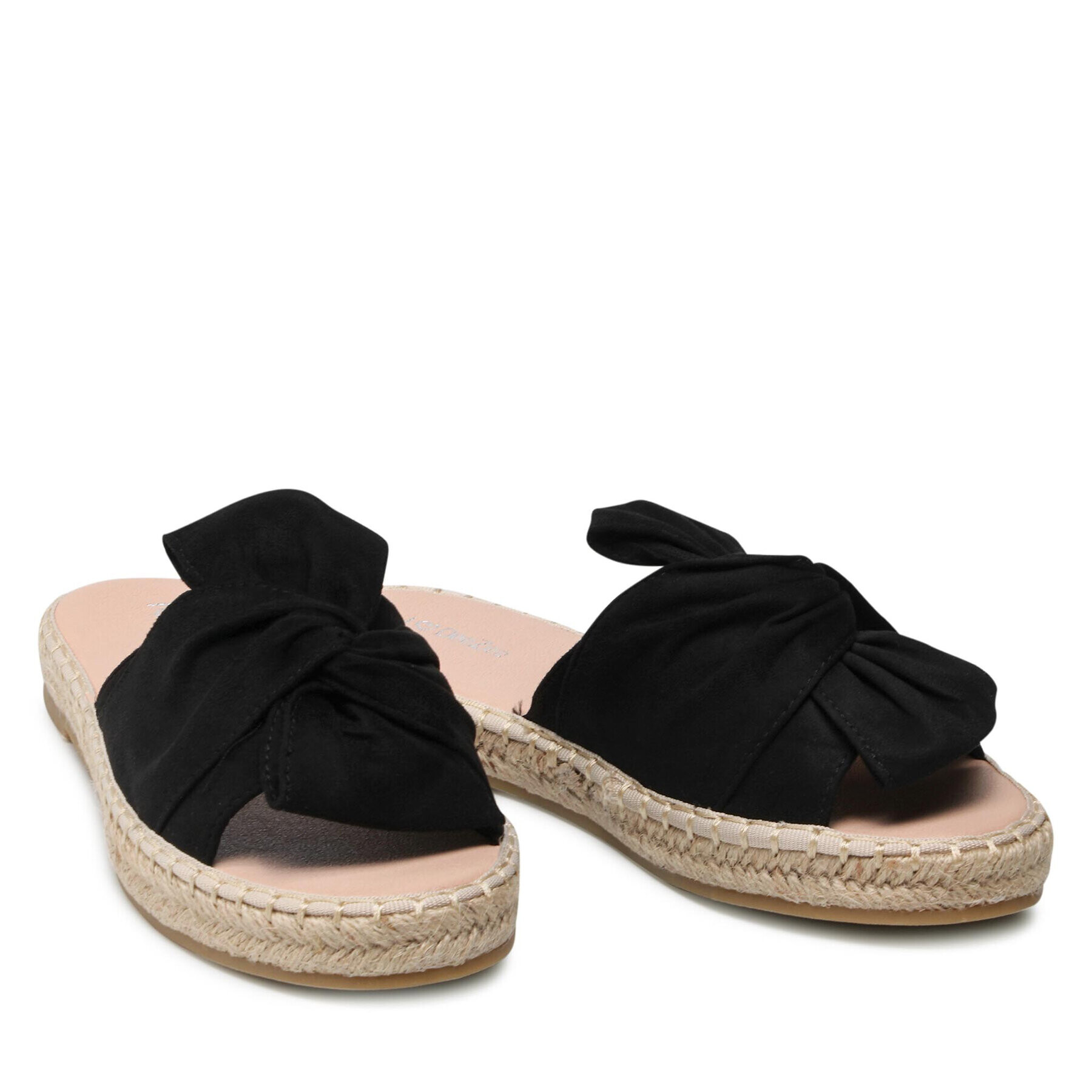 DeeZee Espadrile WSS990-101 Črna - Pepit.si