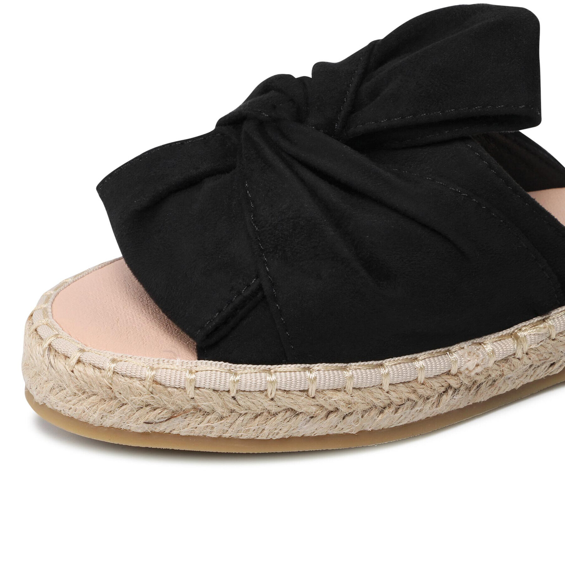 DeeZee Espadrile WSS990-101 Črna - Pepit.si