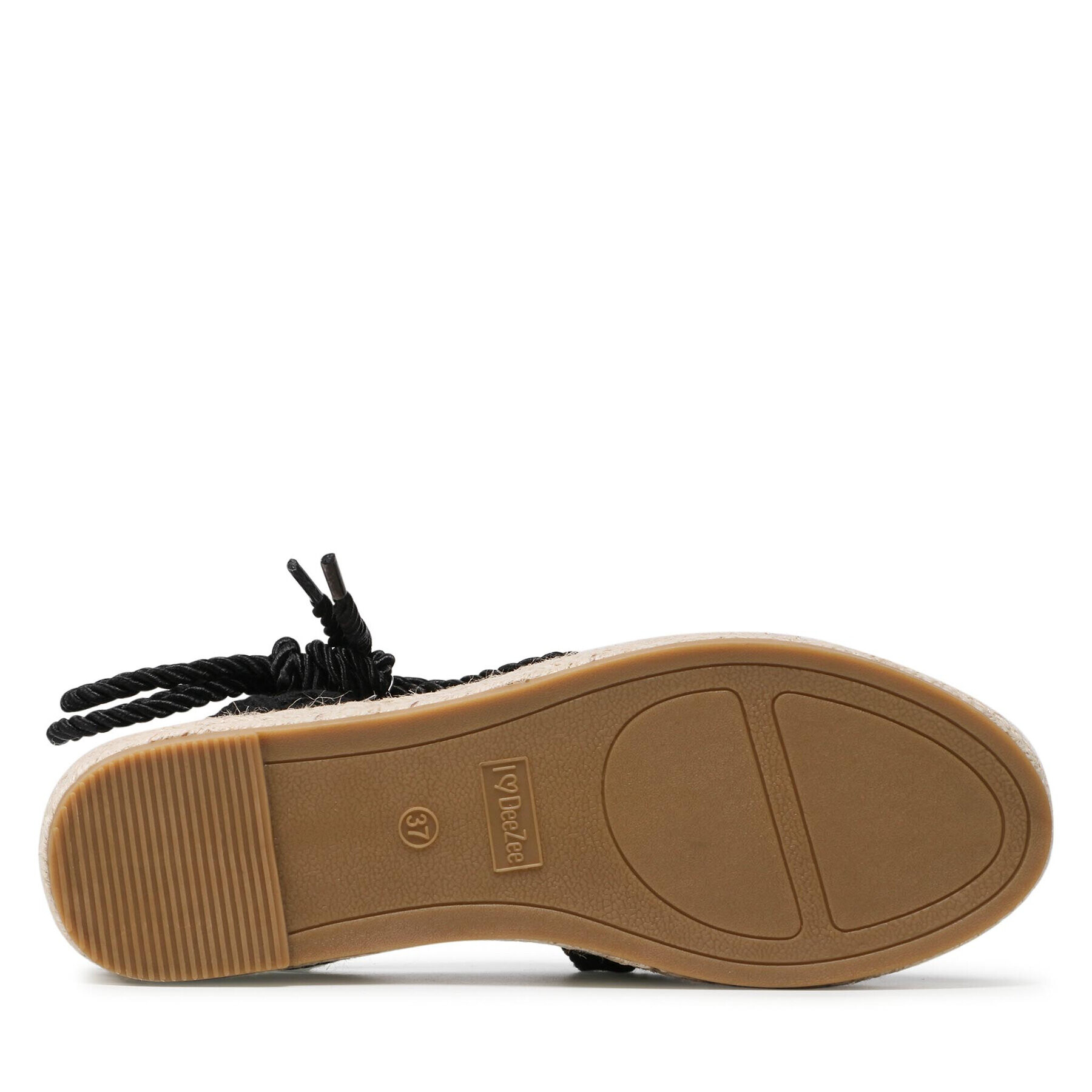 DeeZee Espadrile WSS990-116 Črna - Pepit.si