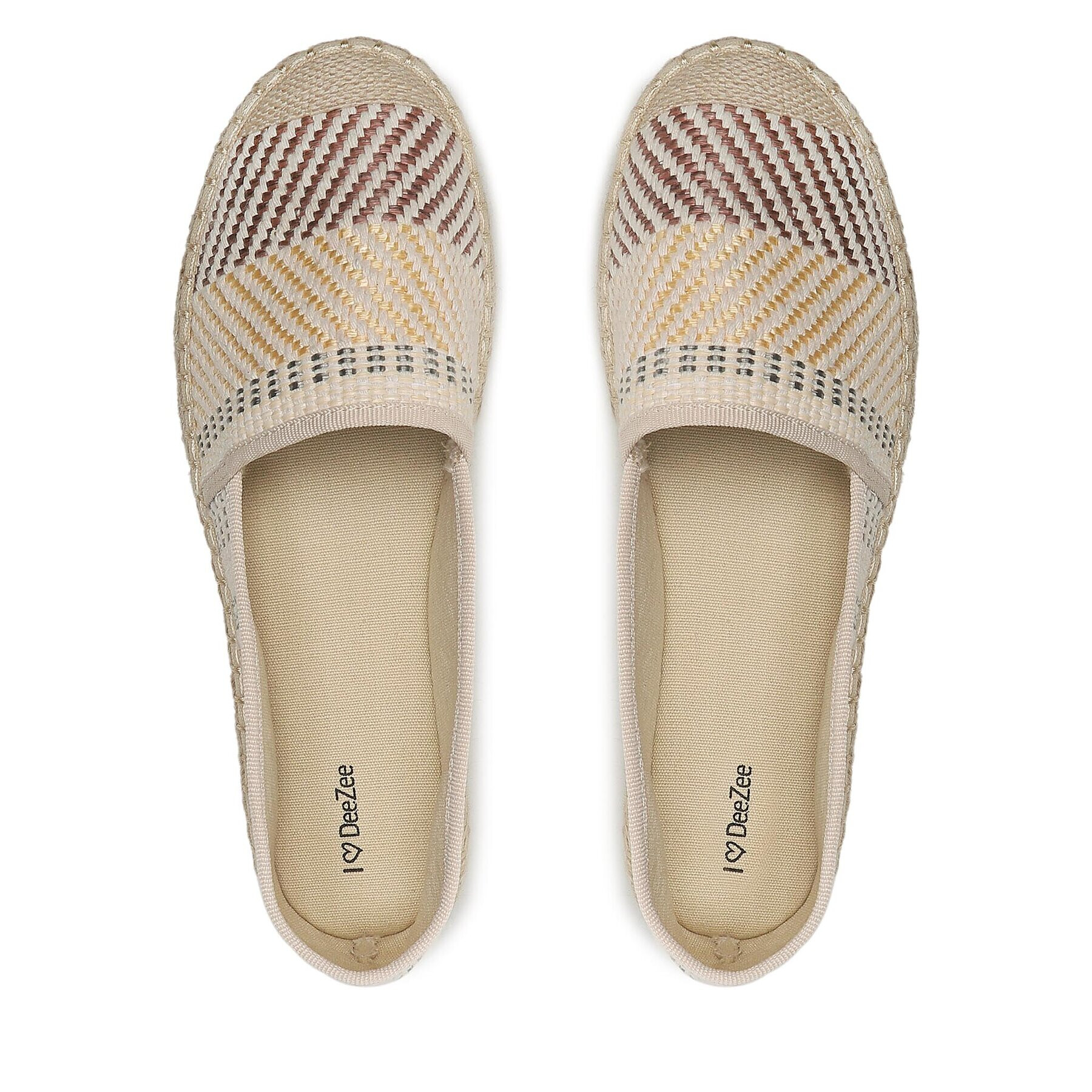 DeeZee Espadrile WSS990-146 Bež - Pepit.si