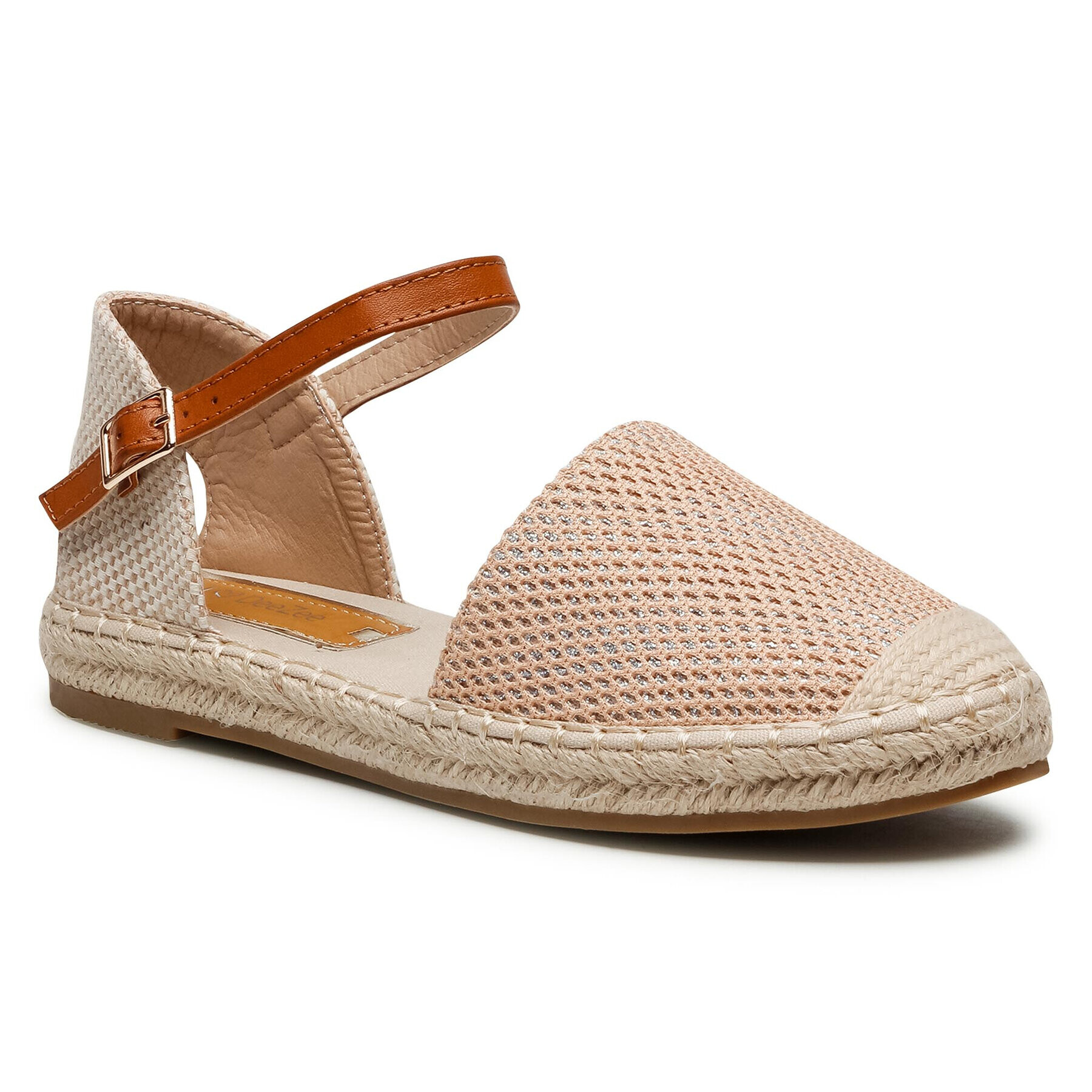 DeeZee Espadrile WSS990-62 Rjava - Pepit.si