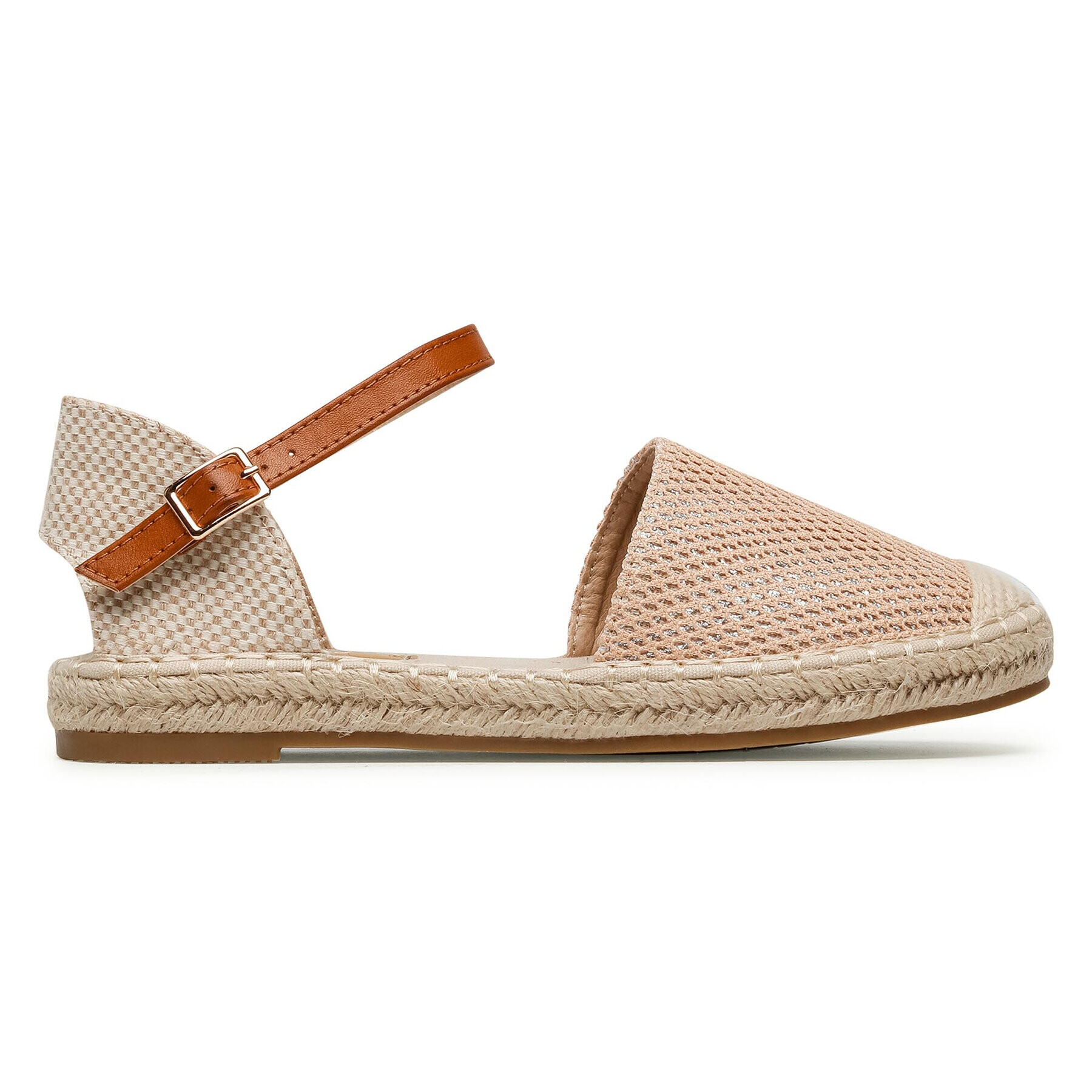 DeeZee Espadrile WSS990-62 Rjava - Pepit.si