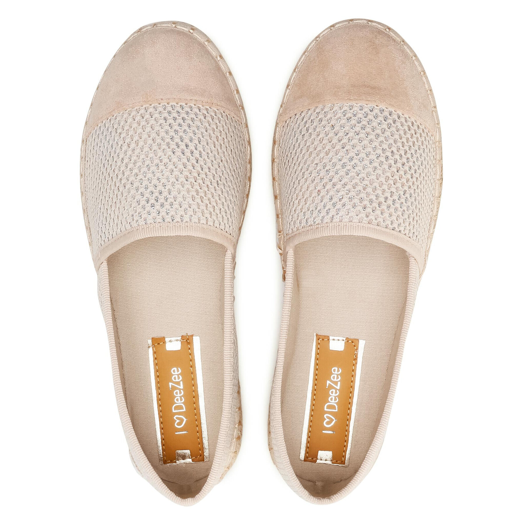 DeeZee Espadrile WSS990-66 Bež - Pepit.si