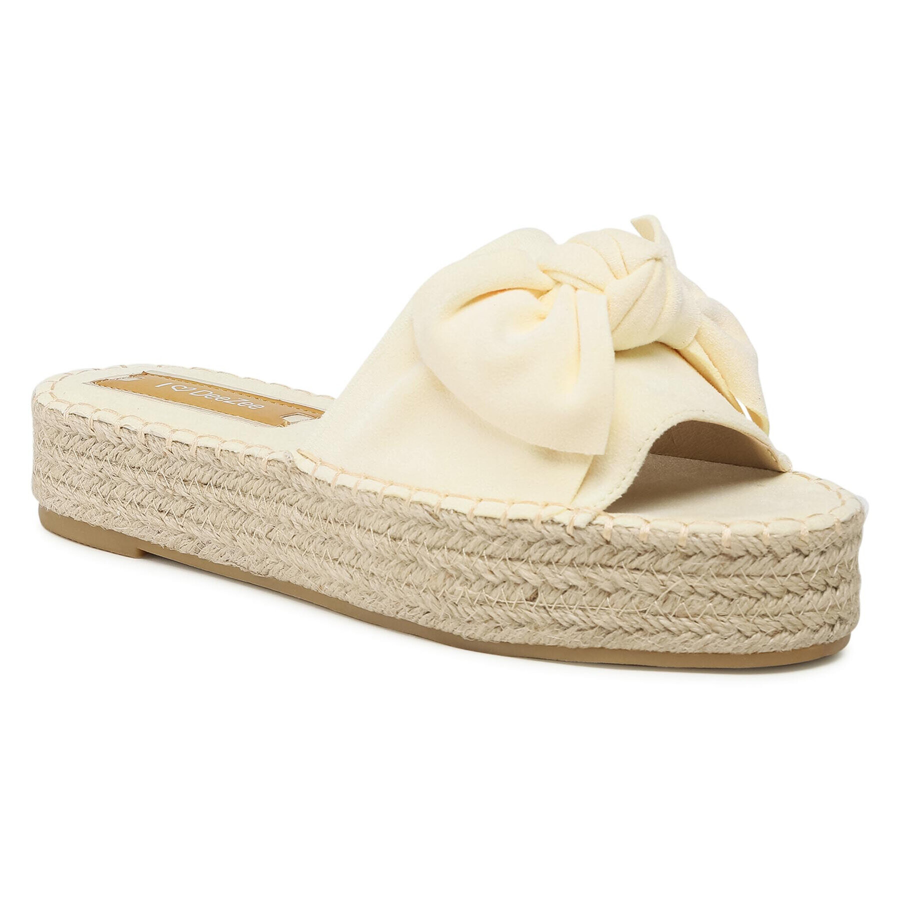 DeeZee Espadrile WSS990-81 Rumena - Pepit.si