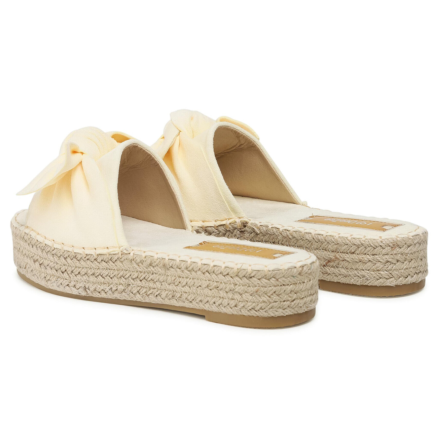 DeeZee Espadrile WSS990-81 Rumena - Pepit.si