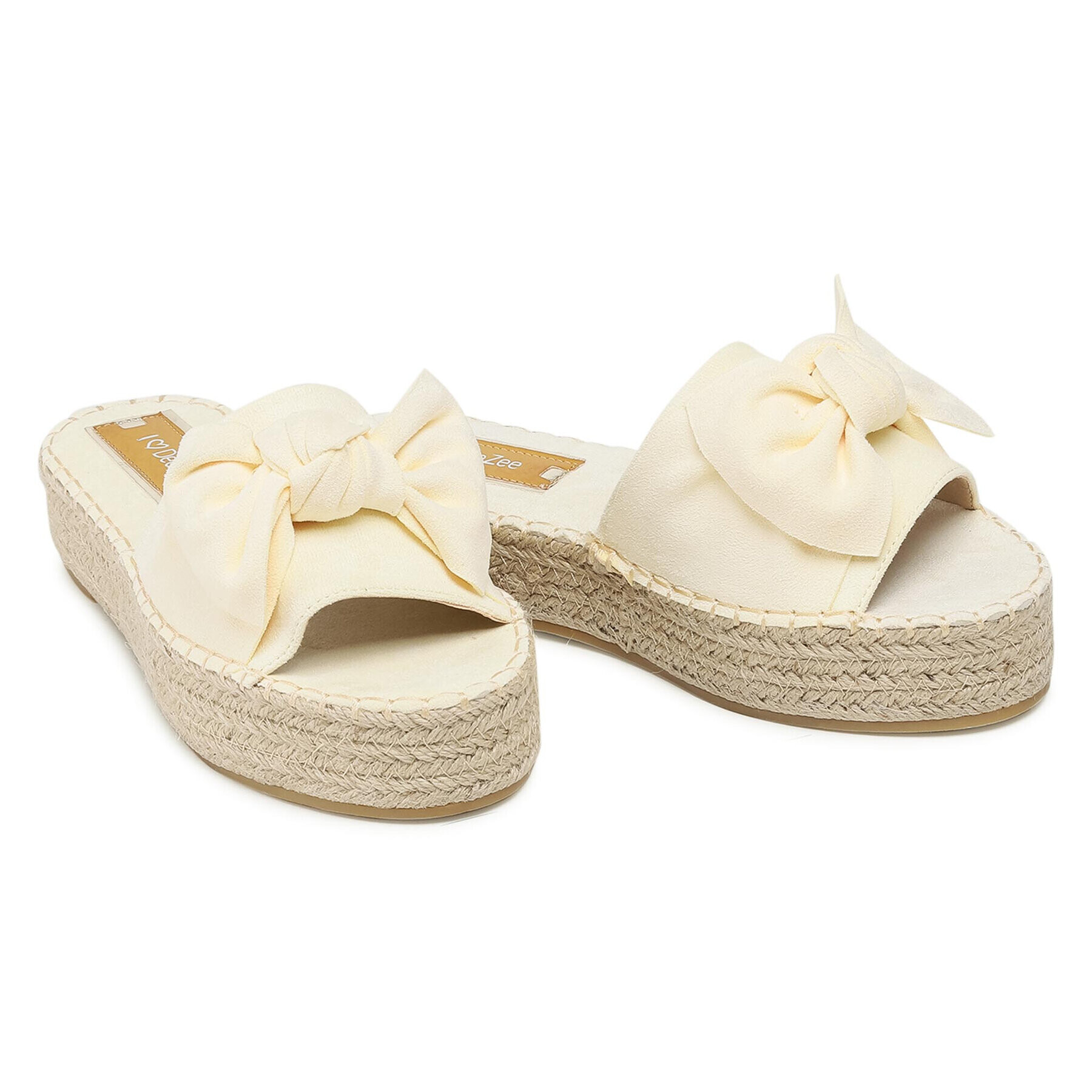 DeeZee Espadrile WSS990-81 Rumena - Pepit.si