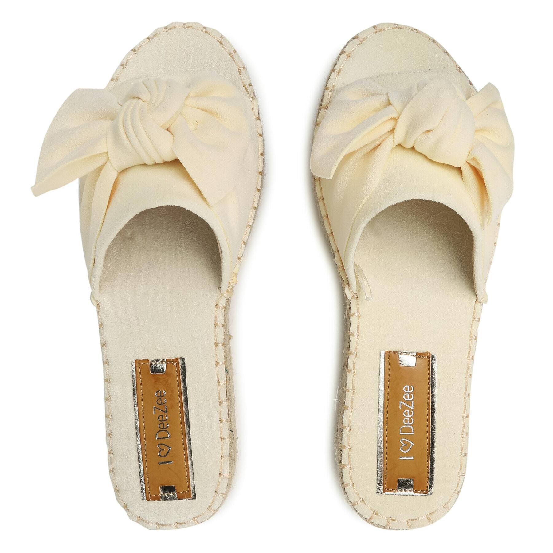 DeeZee Espadrile WSS990-81 Rumena - Pepit.si