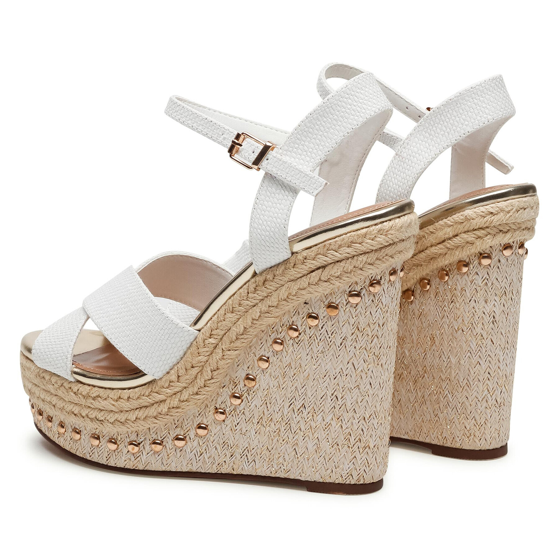 DeeZee Espadrile WYL2489-1 Bela - Pepit.si