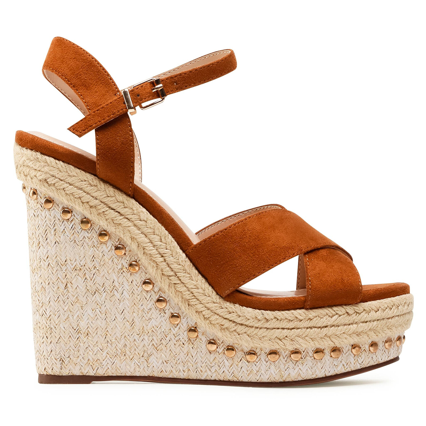 DeeZee Espadrile WYL2489-1 Rjava - Pepit.si