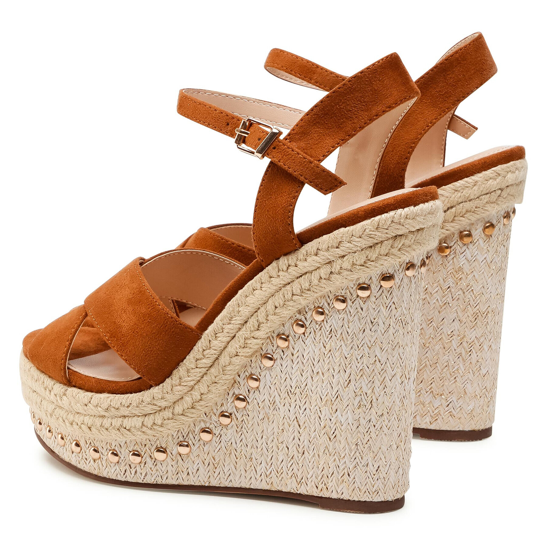 DeeZee Espadrile WYL2489-1 Rjava - Pepit.si