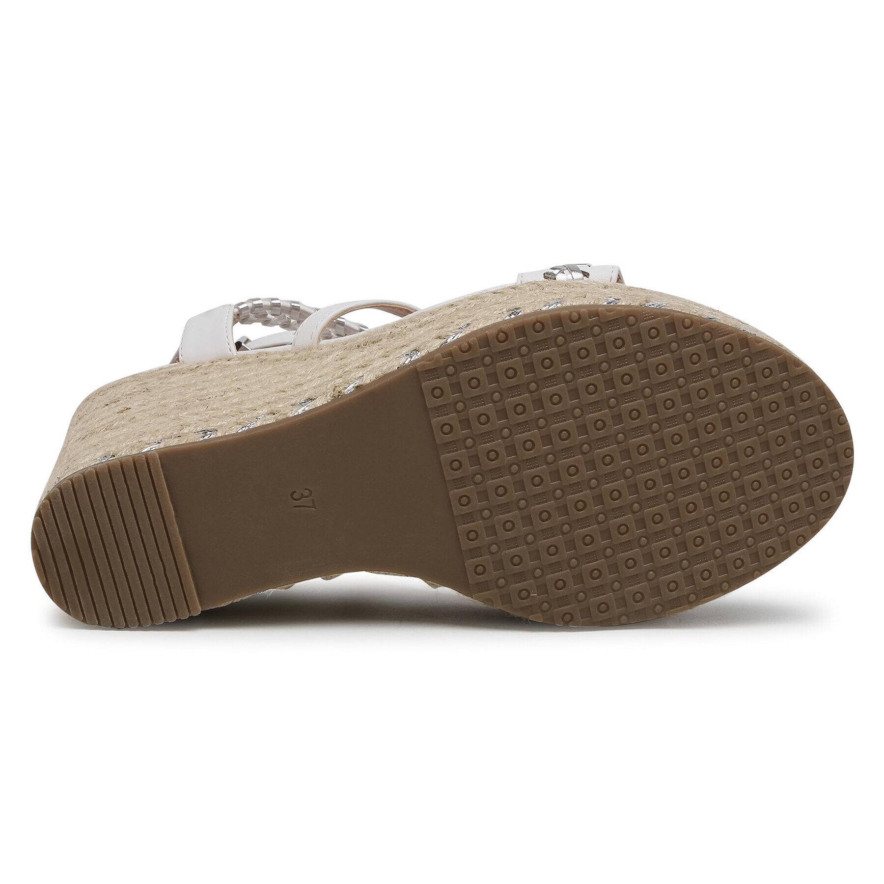 DeeZee Espadrile WYL2541-1 Bela - Pepit.si