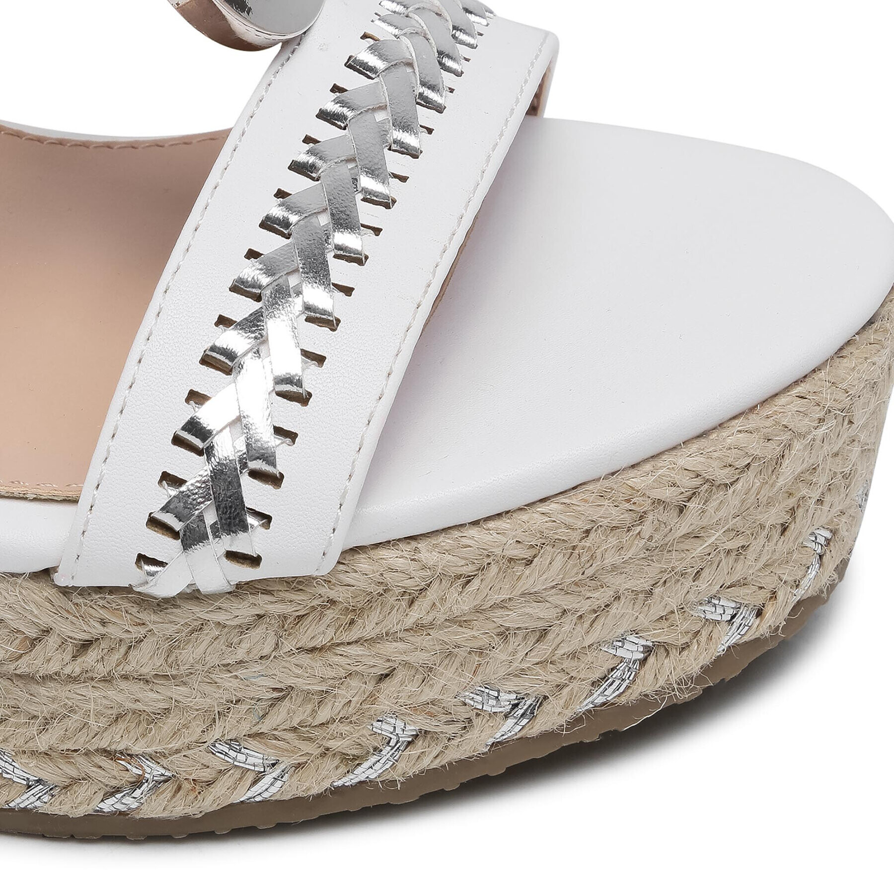 DeeZee Espadrile WYL2541-1 Bela - Pepit.si