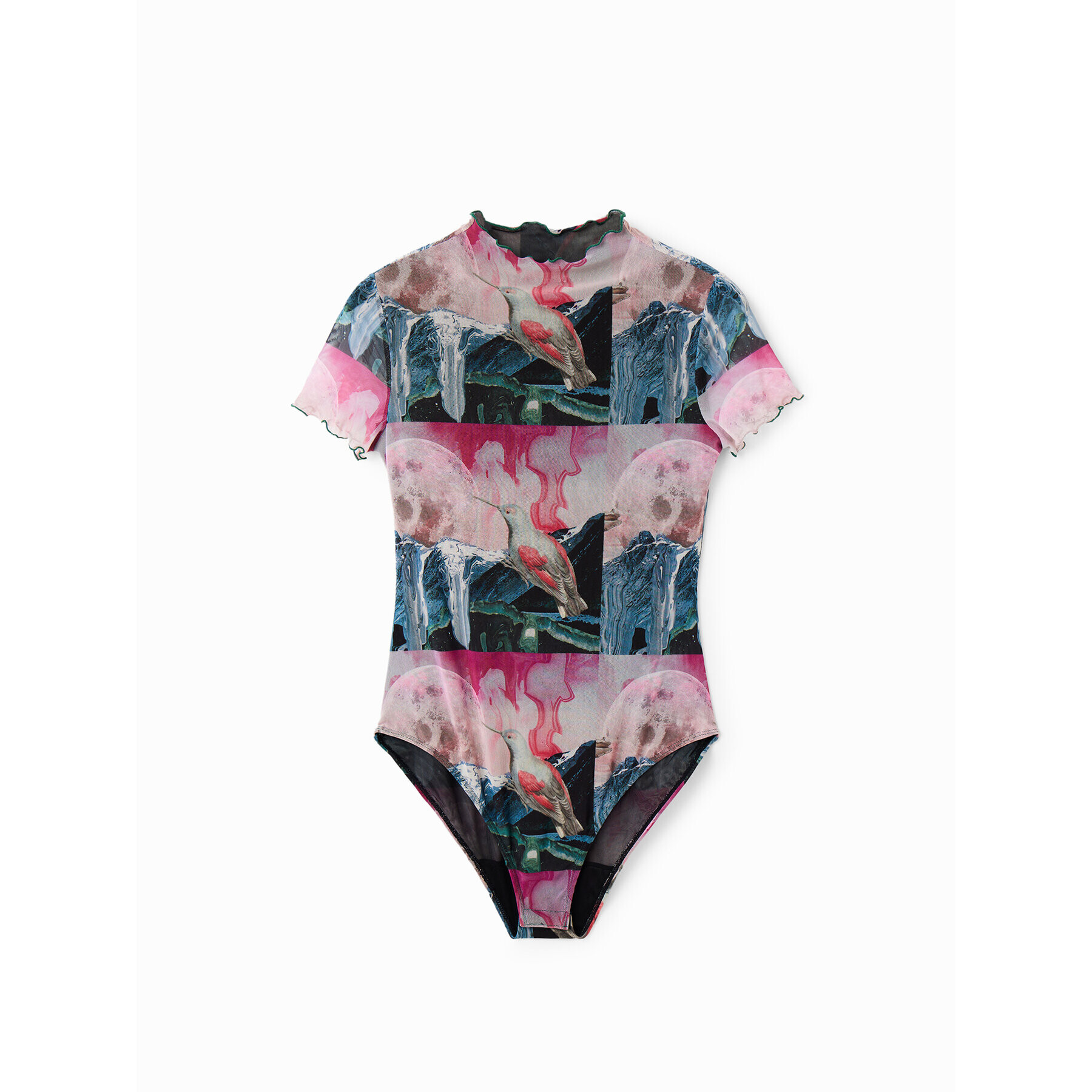 Desigual Bodi Colibri 23SWQK28 Pisana Slim Fit - Pepit.si