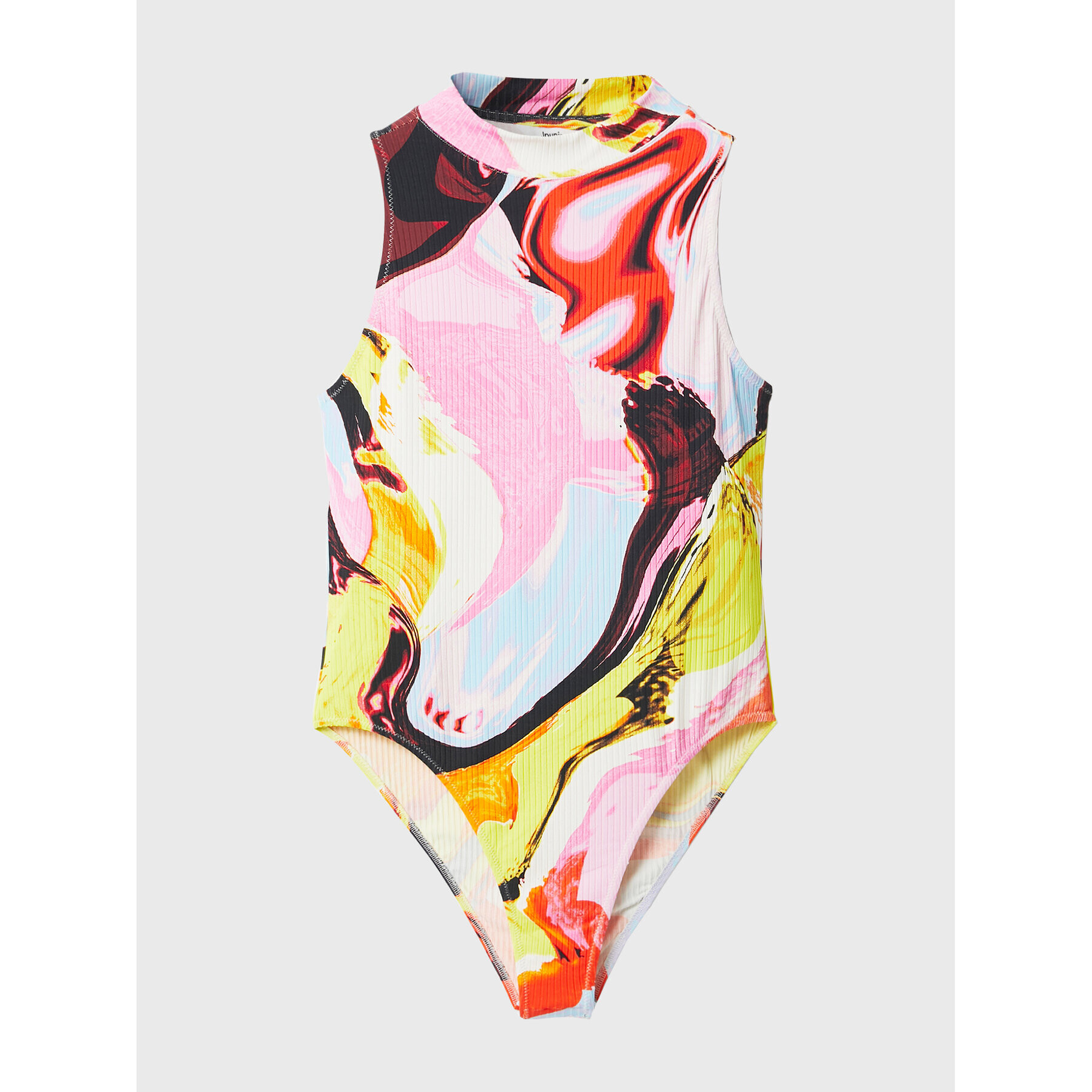 Desigual Bodi Landa 22WWQK23 Pisana Slim Fit - Pepit.si