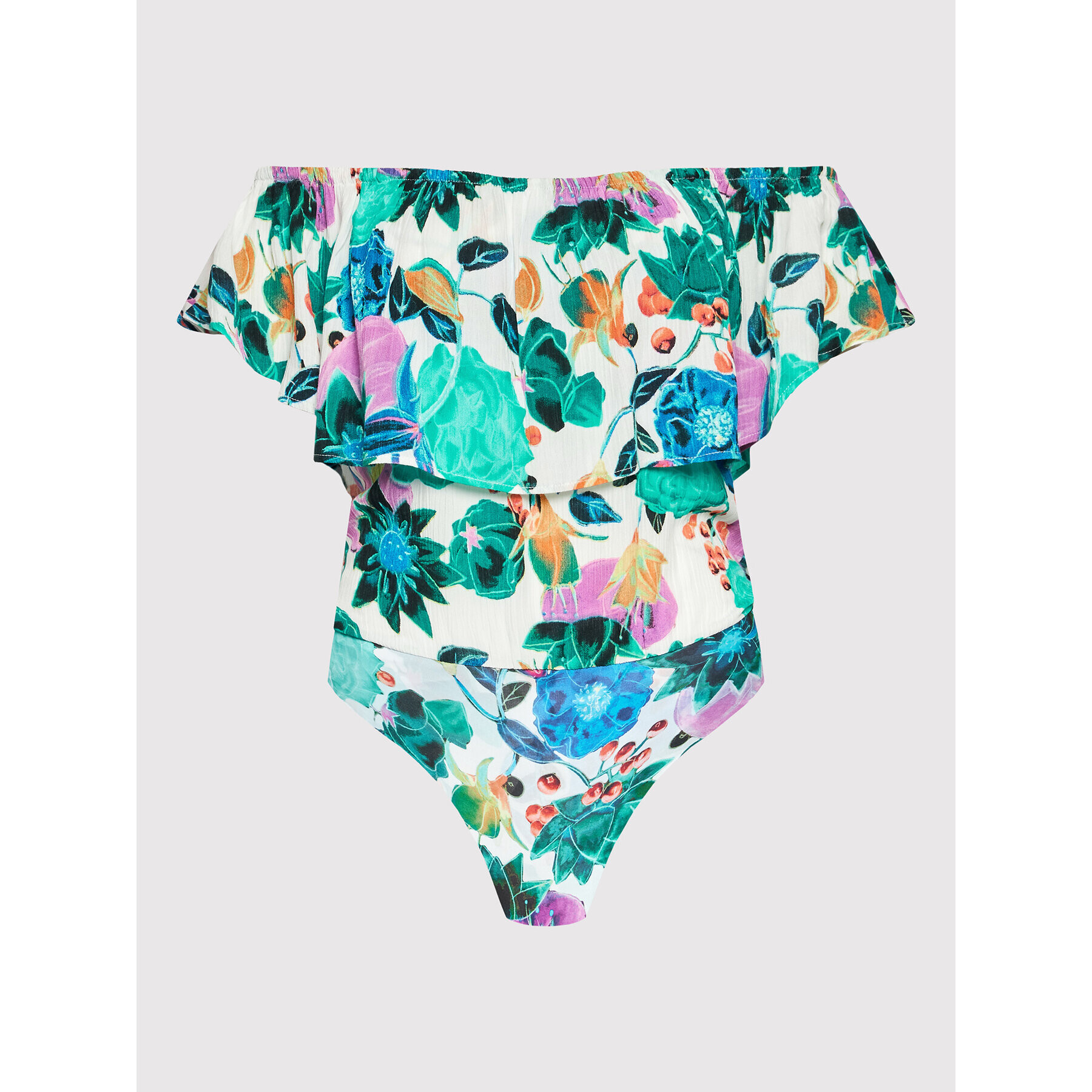 Desigual Bodi Sendy 22SWBW31 Pisana Slim Fit - Pepit.si