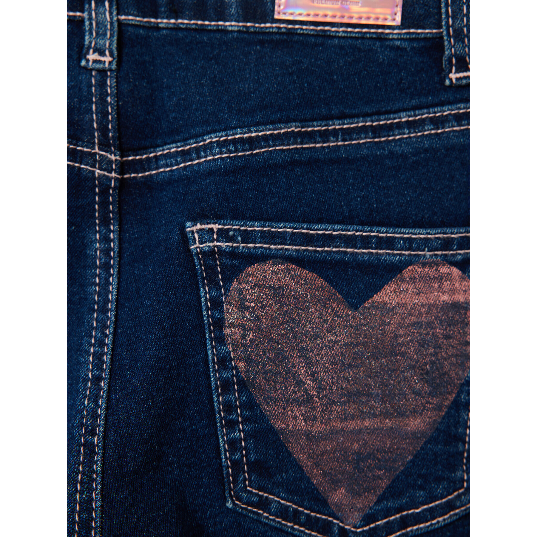 Desigual Jeans hlače 23WGDD03 Modra Regular Fit - Pepit.si