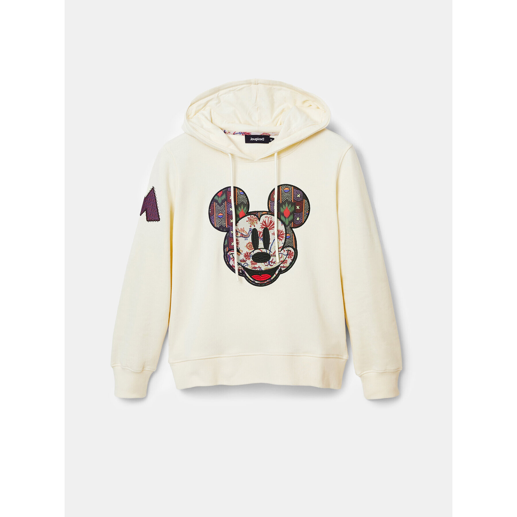 Desigual Jopa DISNEY Face Patch 22WWSK47 Bež Regular Fit - Pepit.si