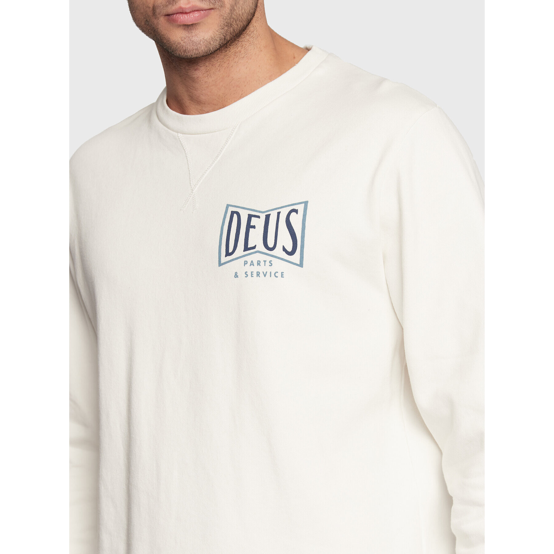 Deus Ex Machina Jopa Avenue DMF228377 Bela Regular Fit - Pepit.si