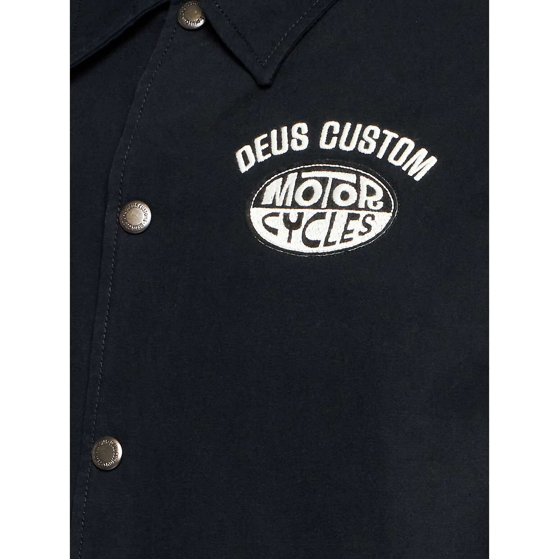 Deus Ex Machina Prehodna jakna Frontier DMF226424 Črna Regular Fit - Pepit.si