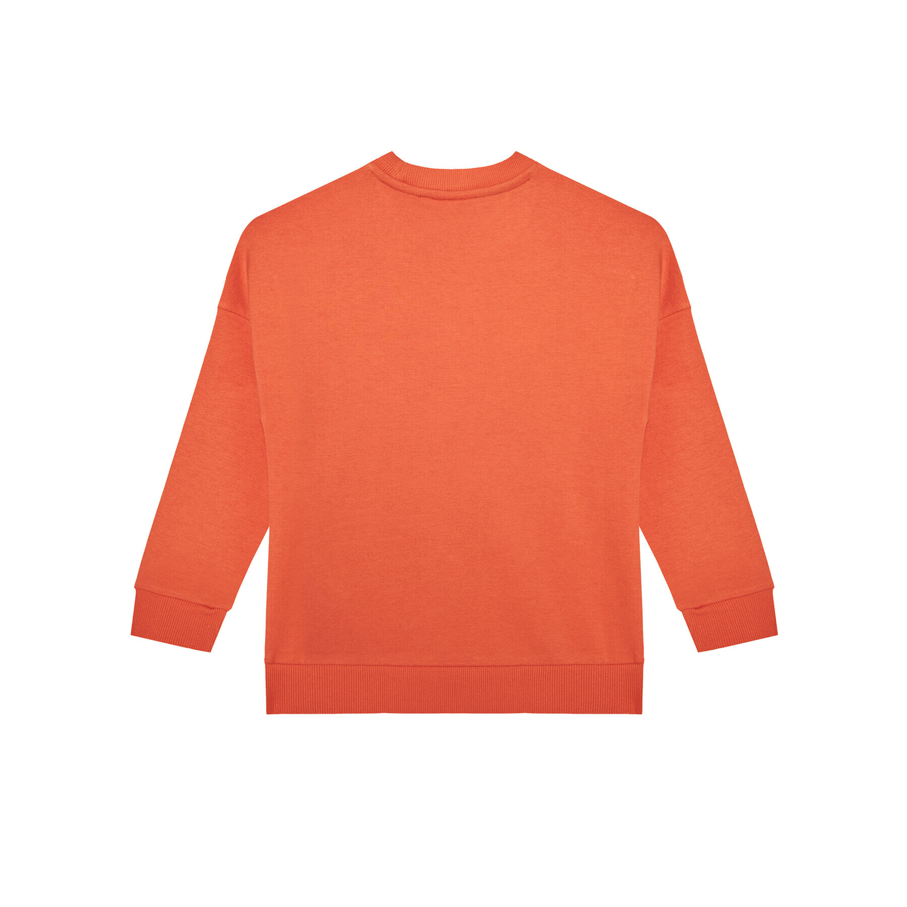 Diadora Jopa Jb. Sweatshirt Crew Club 102.177125 Oranžna Regular Fit - Pepit.si