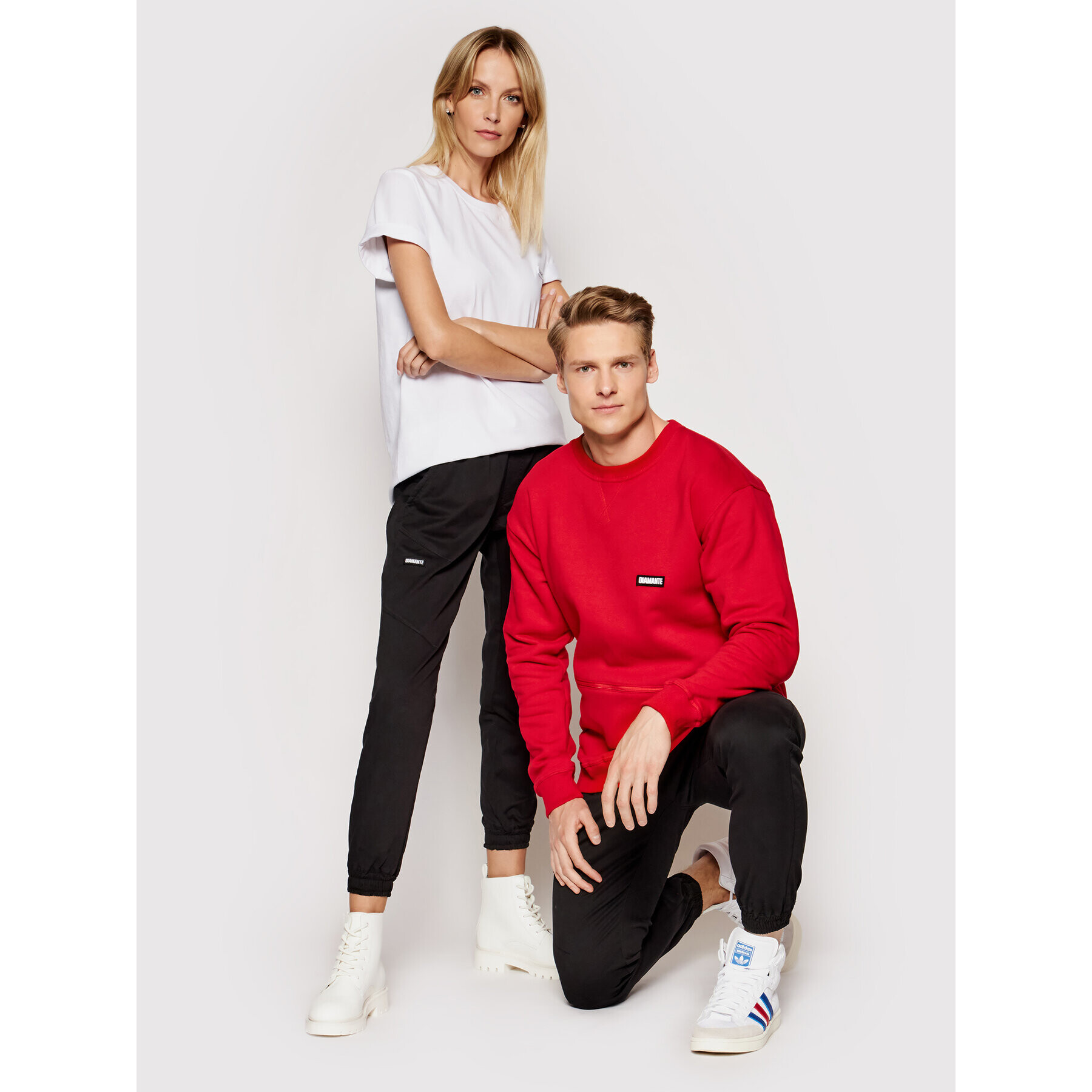 Diamante Wear Jogging hlače Unisex Classic V3 5346 Črna Regular Fit - Pepit.si