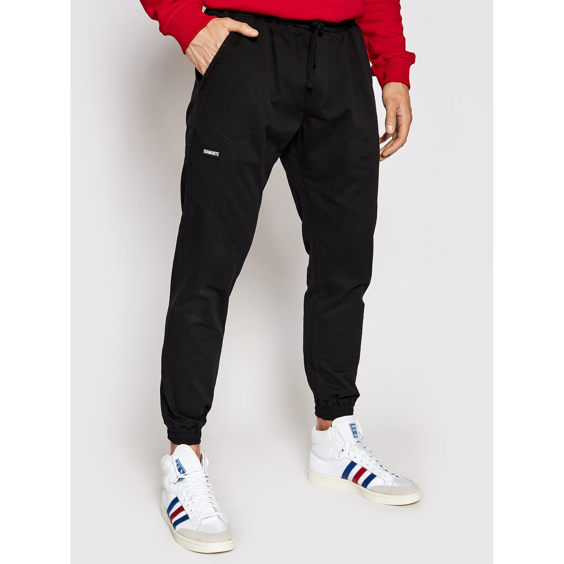 Diamante Wear Jogging hlače Unisex Classic V3 5346 Črna Regular Fit - Pepit.si