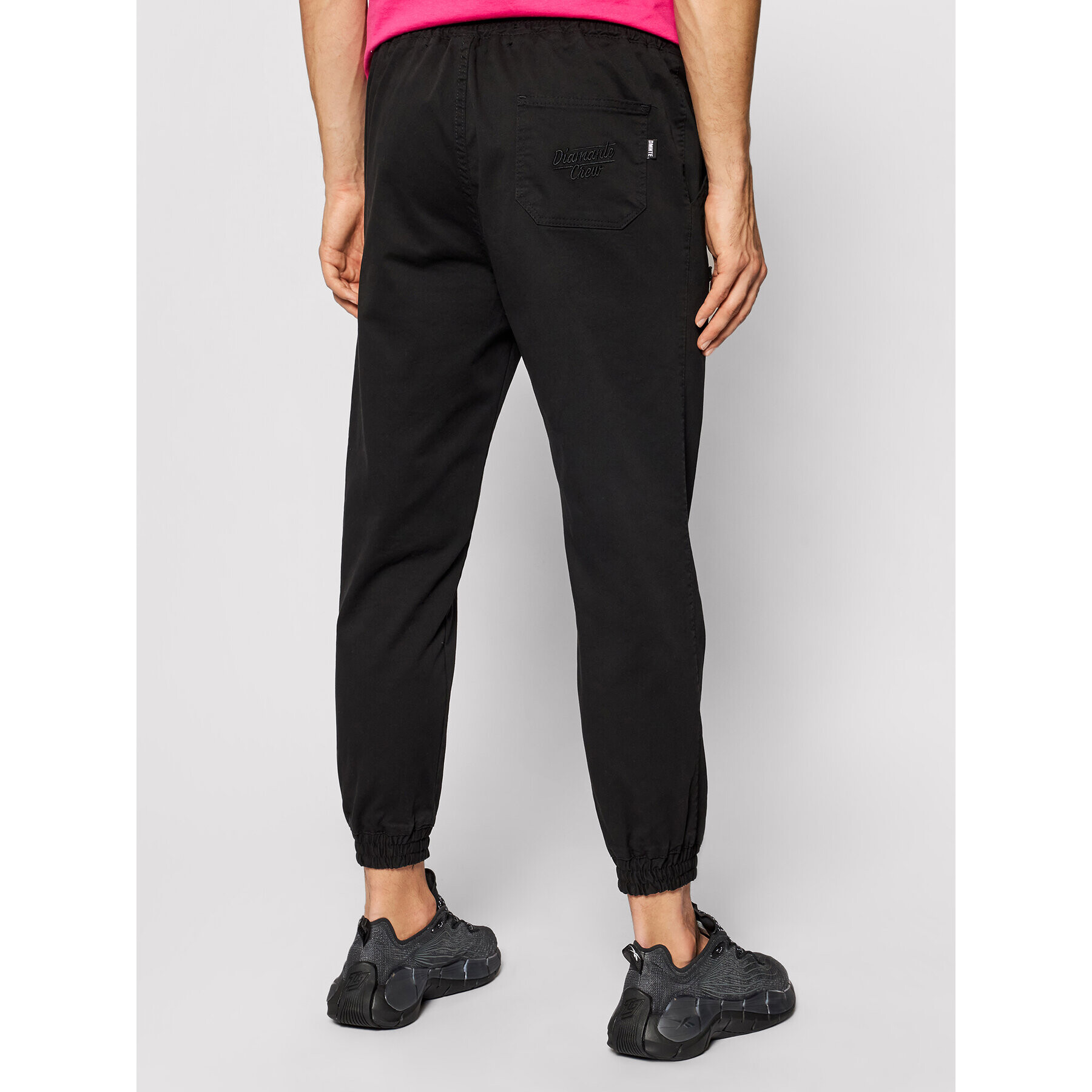 Diamante Wear Jogging hlače Unisex Petite 5440 Črna Regular Fit - Pepit.si