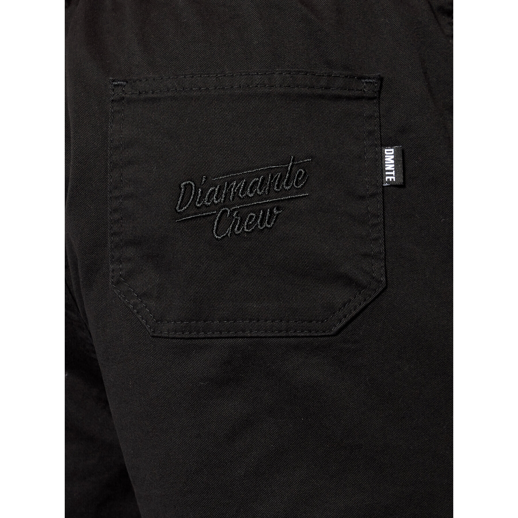 Diamante Wear Jogging hlače Unisex Petite 5440 Črna Regular Fit - Pepit.si