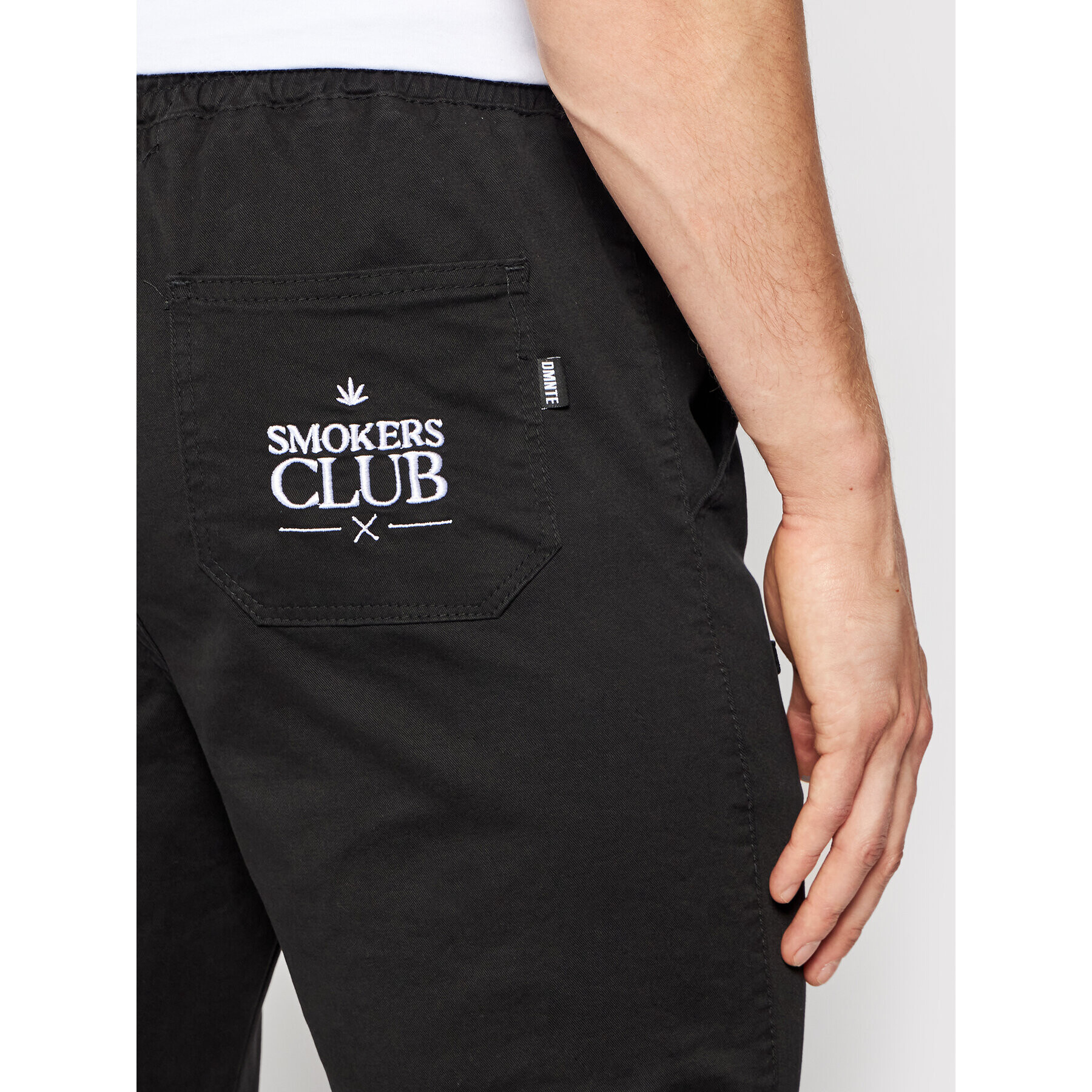 Diamante Wear Jogging hlače Unisex Smokers Club Classic 5497 Črna Regular Fit - Pepit.si