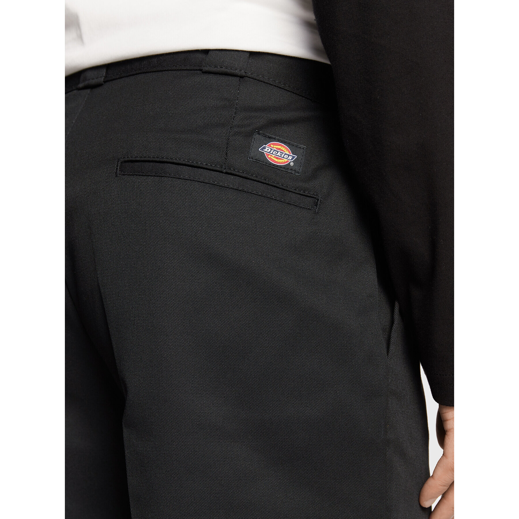 Dickies Hlače iz tkanine 874 Work DK0A4XK6BLK Črna Original Fit - Pepit.si