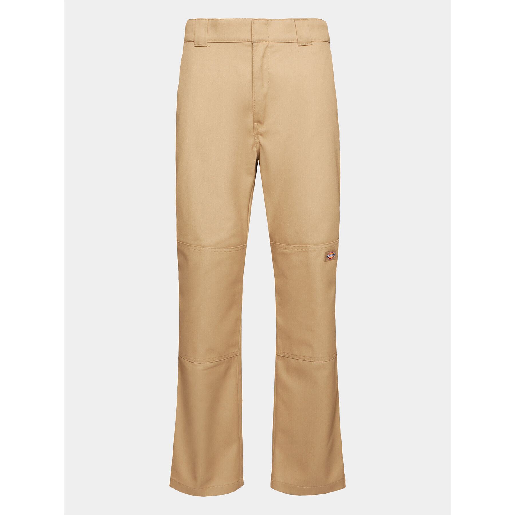 Dickies Hlače iz tkanine Double DK0A4XZE Khaki Slim Fit - Pepit.si