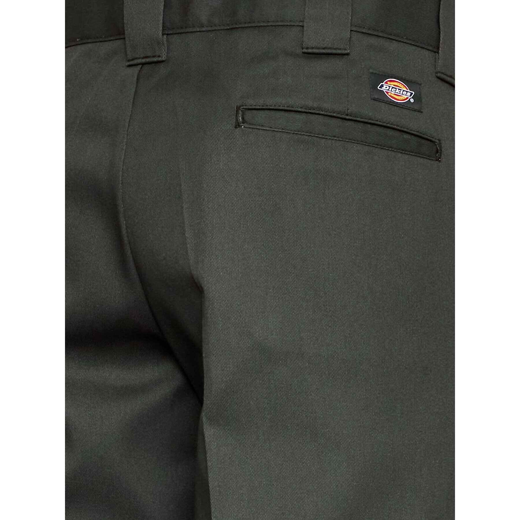 Dickies Hlače iz tkanine Work DK0A4XK9OGX Zelena Slim Fit - Pepit.si