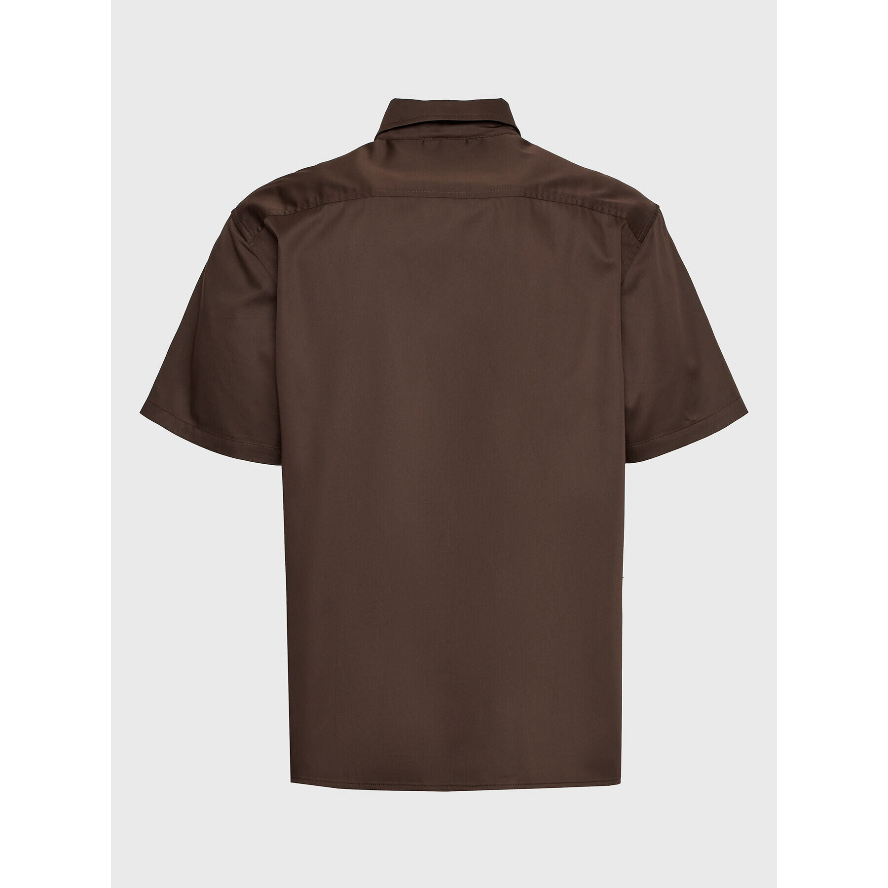 Dickies Srajca Westover DK0A4Y7MDBX Rjava Regular Fit - Pepit.si