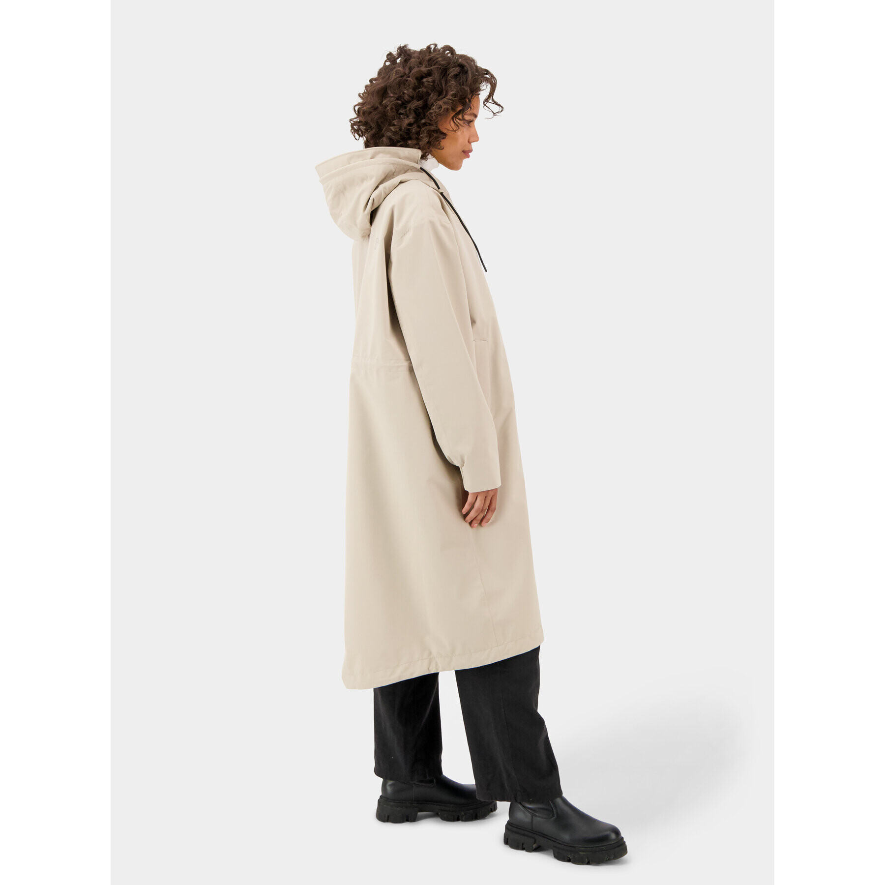 Didriksons Parka Alice 504680 Bež Oversize - Pepit.si