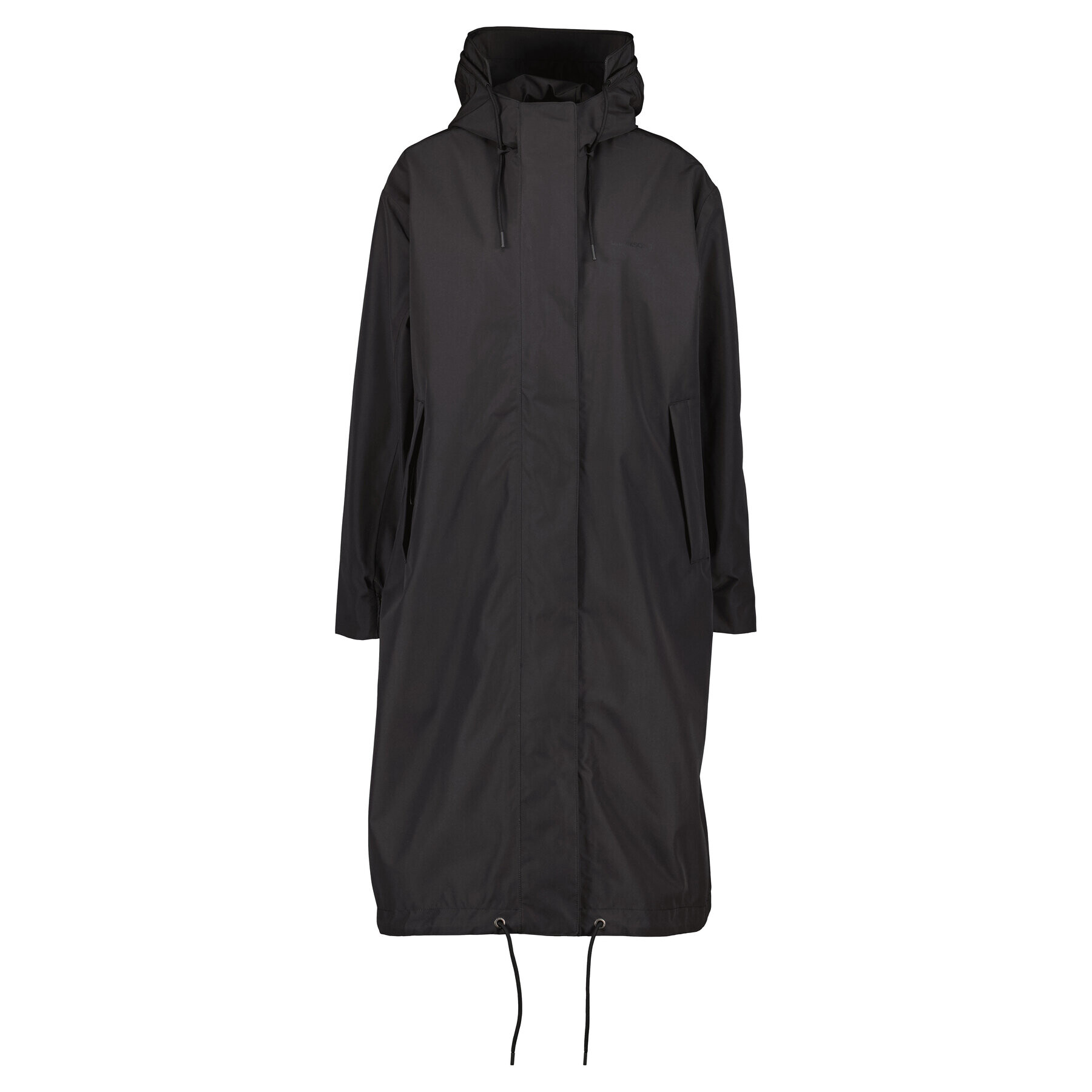 Didriksons Parka Alice 504680 Črna Oversize - Pepit.si