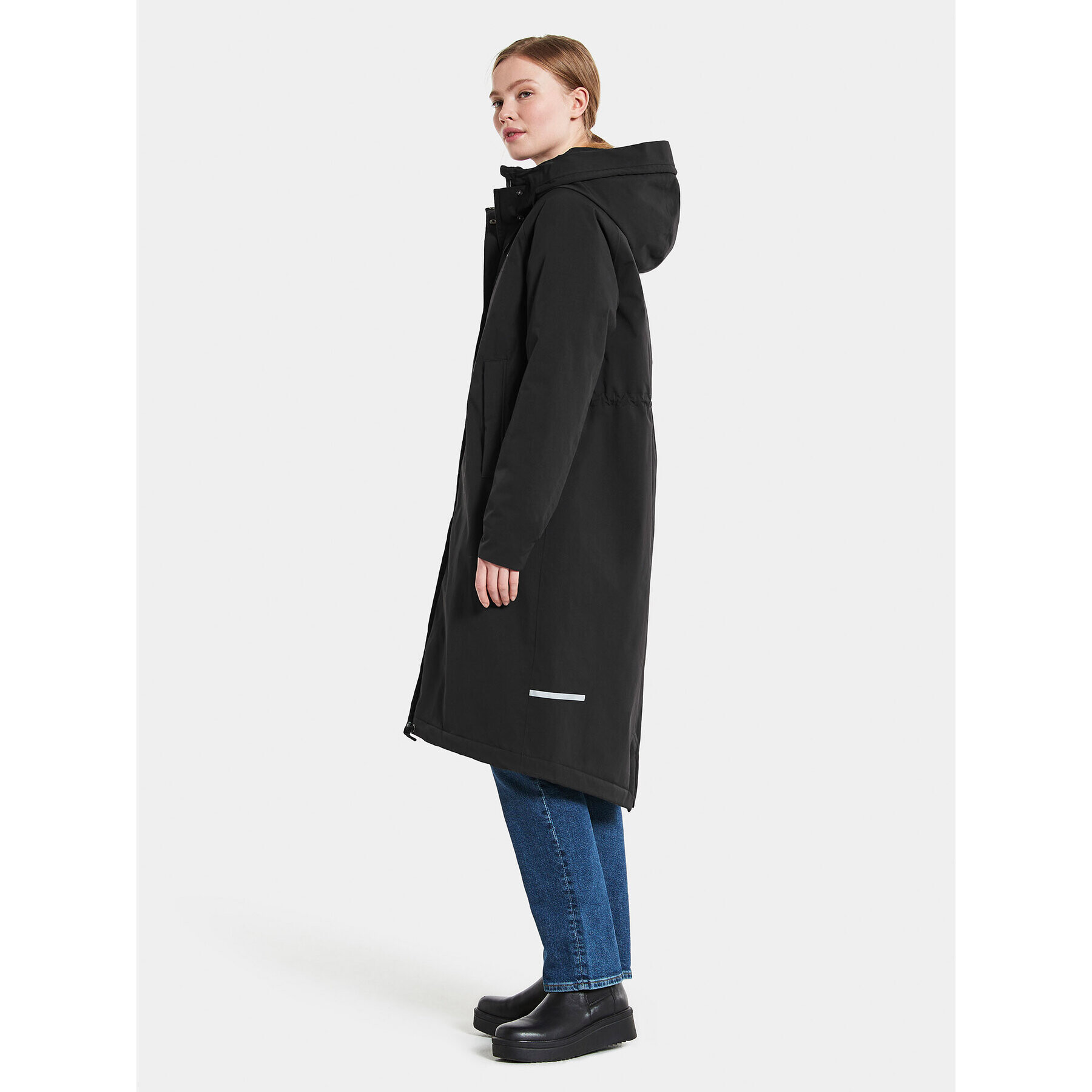 Didriksons Parka Alicia 504310 Črna Oversize - Pepit.si