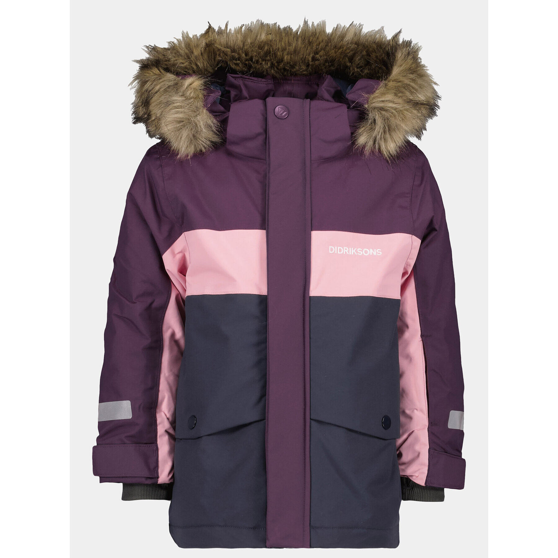 Didriksons Parka Bjärven Kids Parka 2 504898 Vijolična - Pepit.si