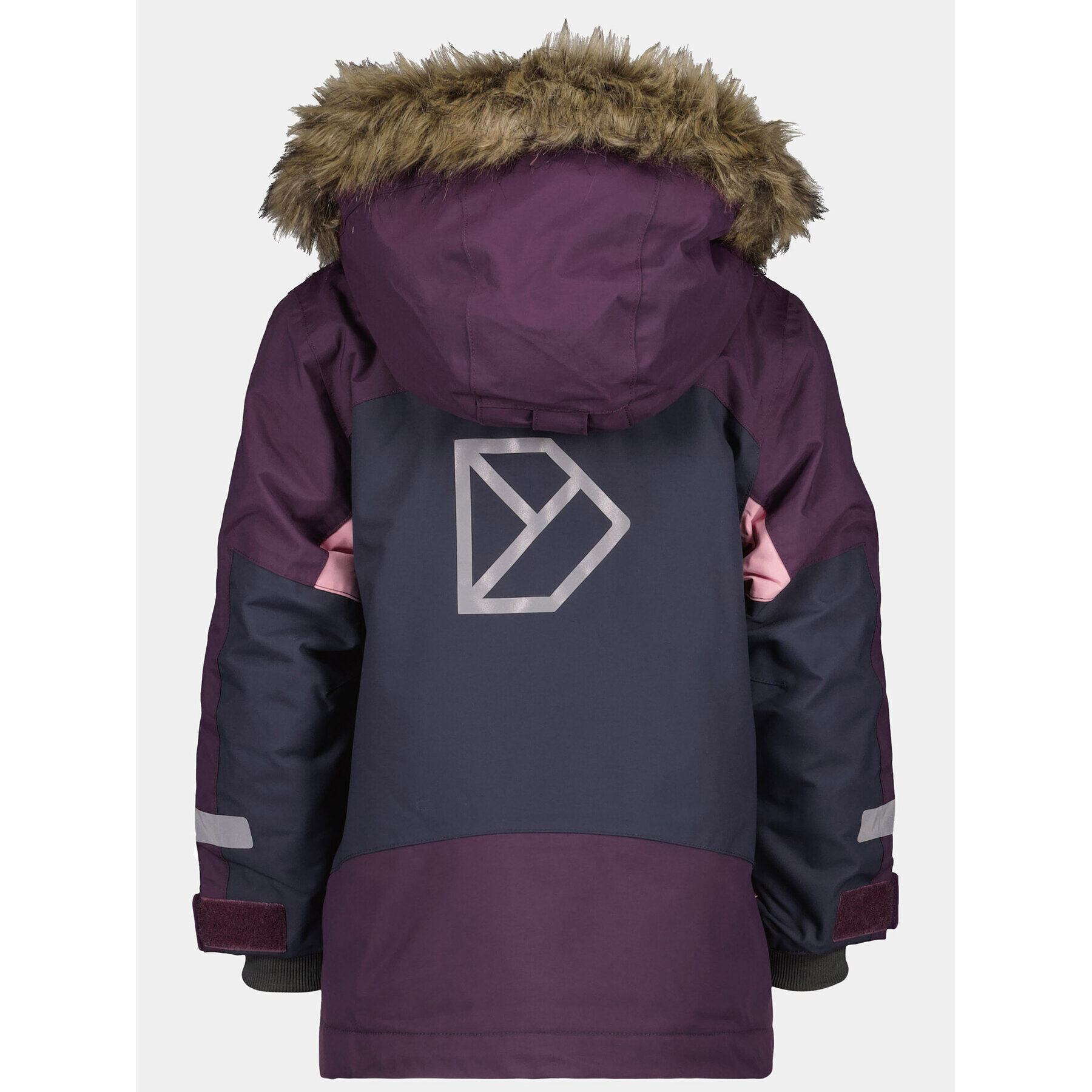 Didriksons Parka Bjärven Kids Parka 2 504898 Vijolična - Pepit.si