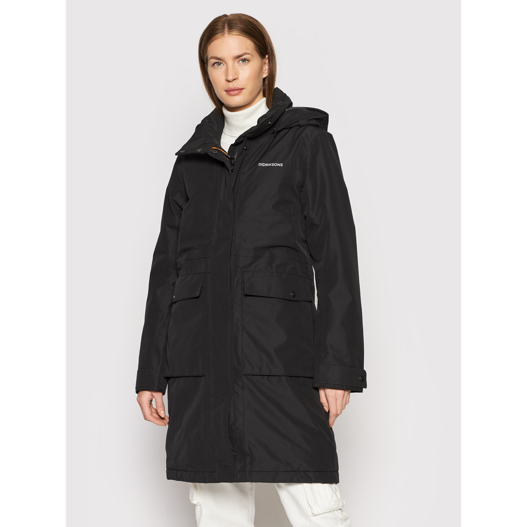 Didriksons Parka Emilia 503874 Črna Regular Fit - Pepit.si