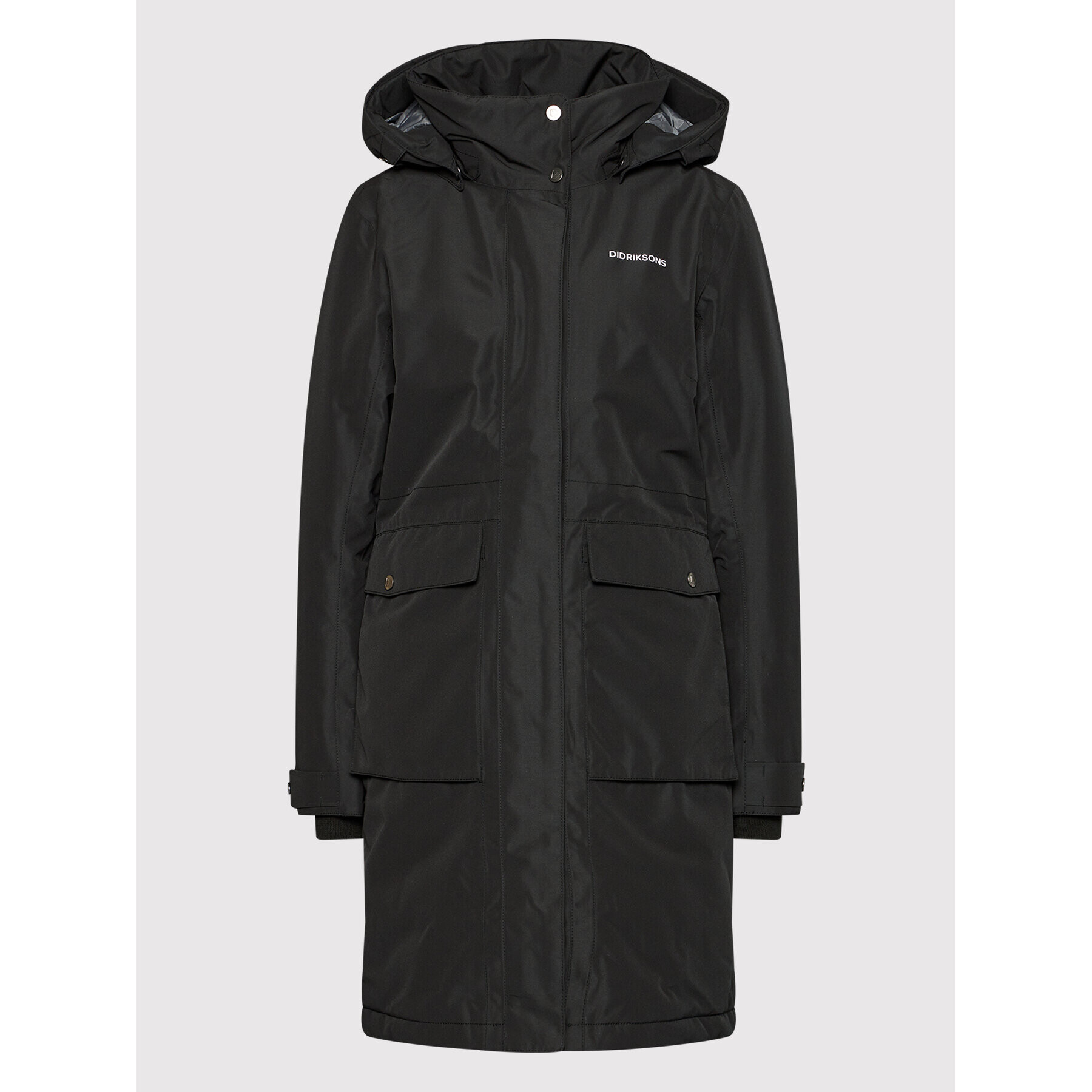 Didriksons Parka Emilia 503874 Črna Regular Fit - Pepit.si