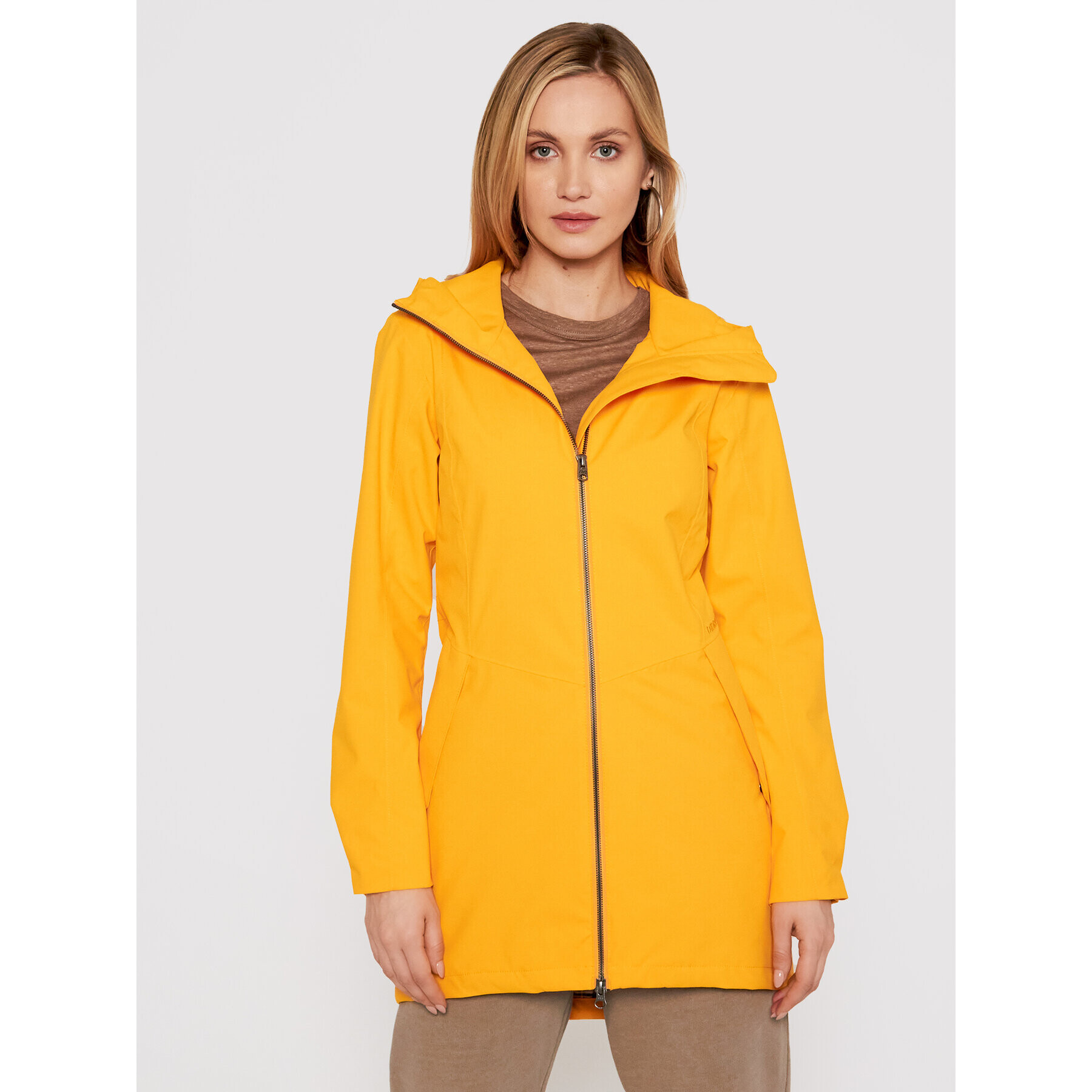 Didriksons Parka Folka 503607 Rumena Regular Fit - Pepit.si