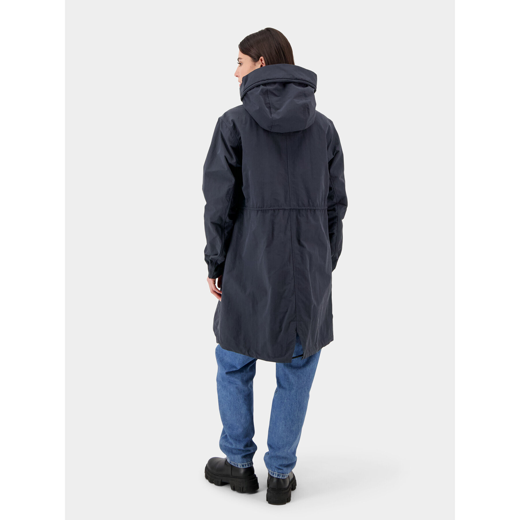 Didriksons Parka Helen 504644 Mornarsko modra Regular Fit - Pepit.si