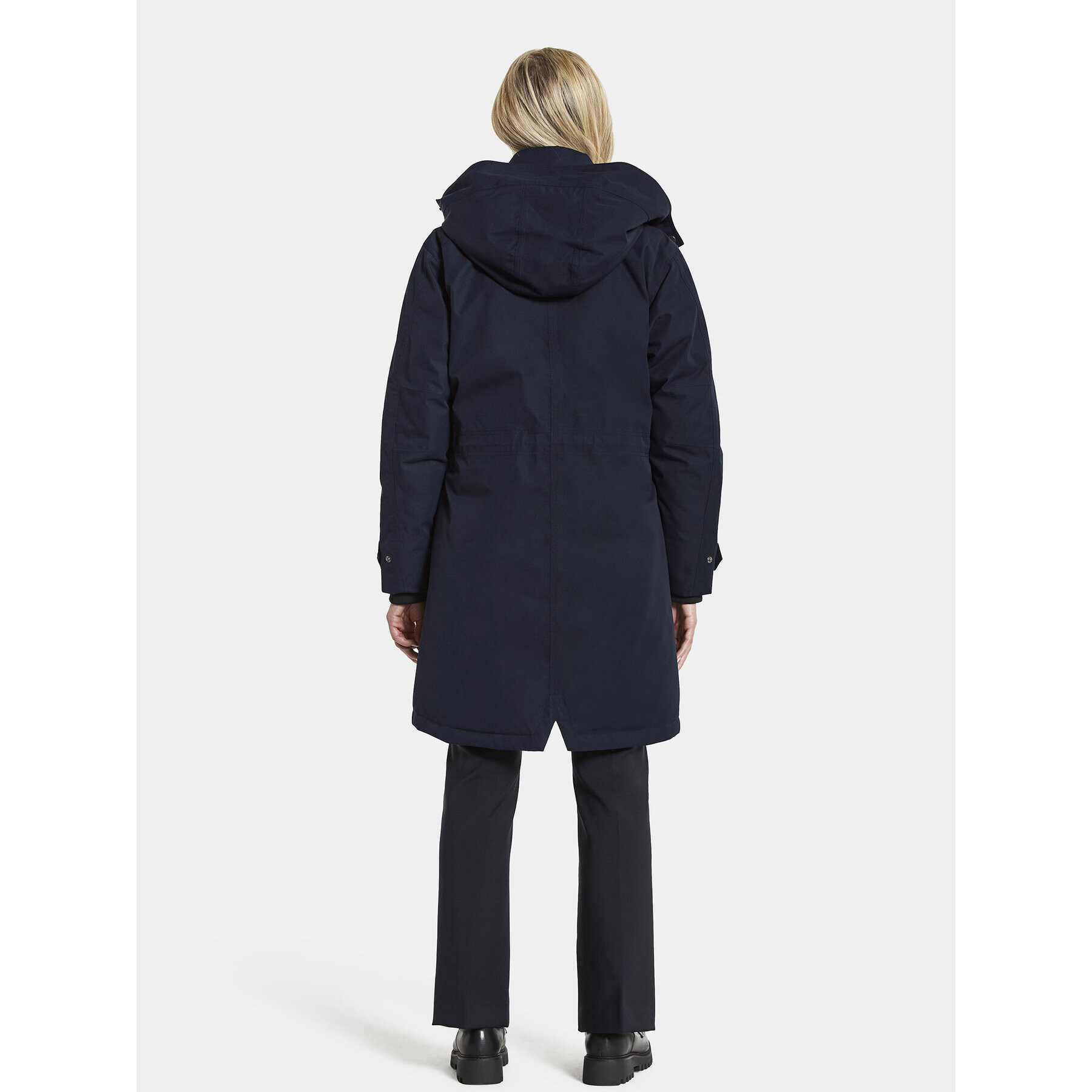 Didriksons Parka Lene 504261 Mornarsko modra Relaxed Fit - Pepit.si