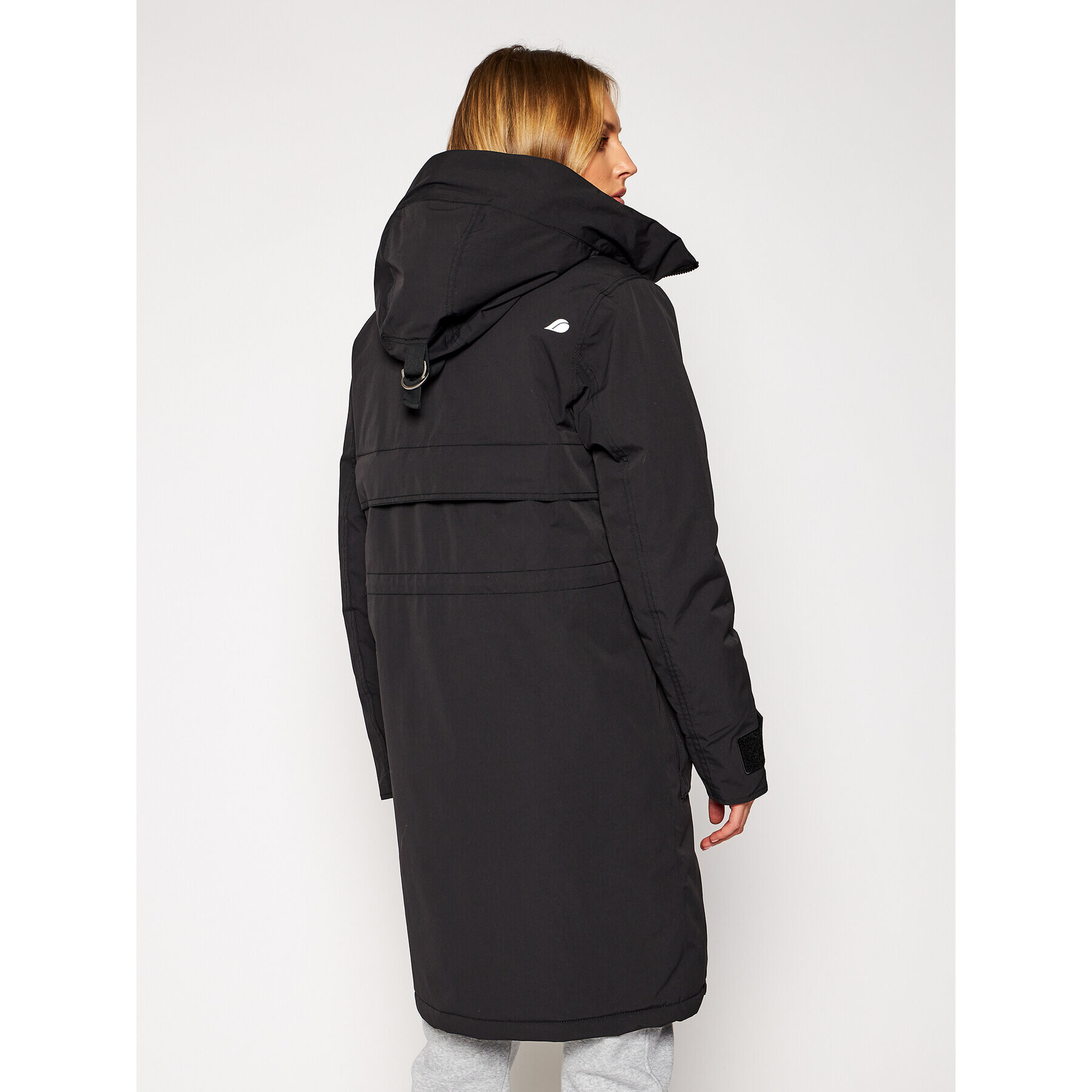 Didriksons Parka Leona 503157 Črna Classic Fit - Pepit.si