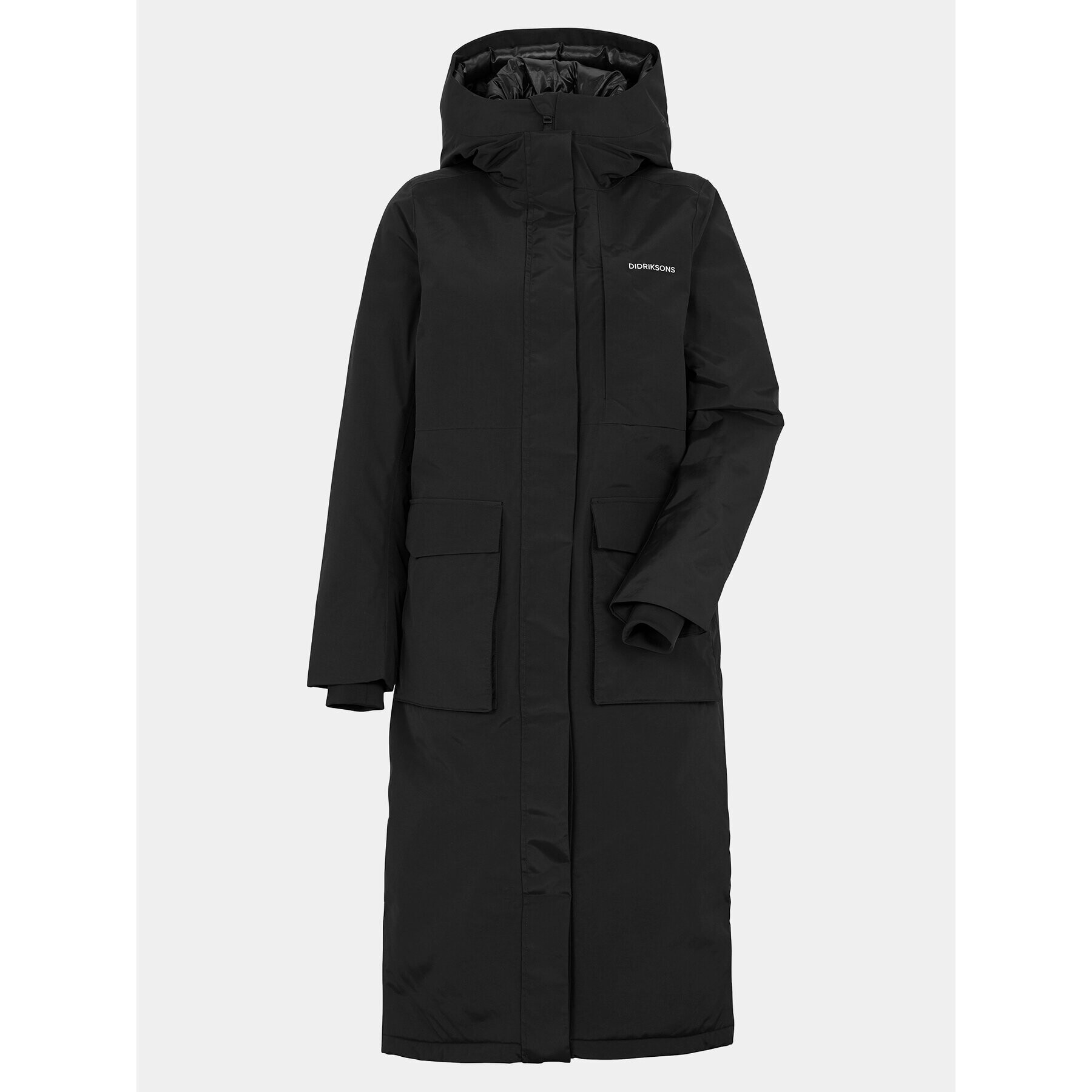 Didriksons Parka Leya Wns Parka L 3 504846 Črna Regular Fit - Pepit.si